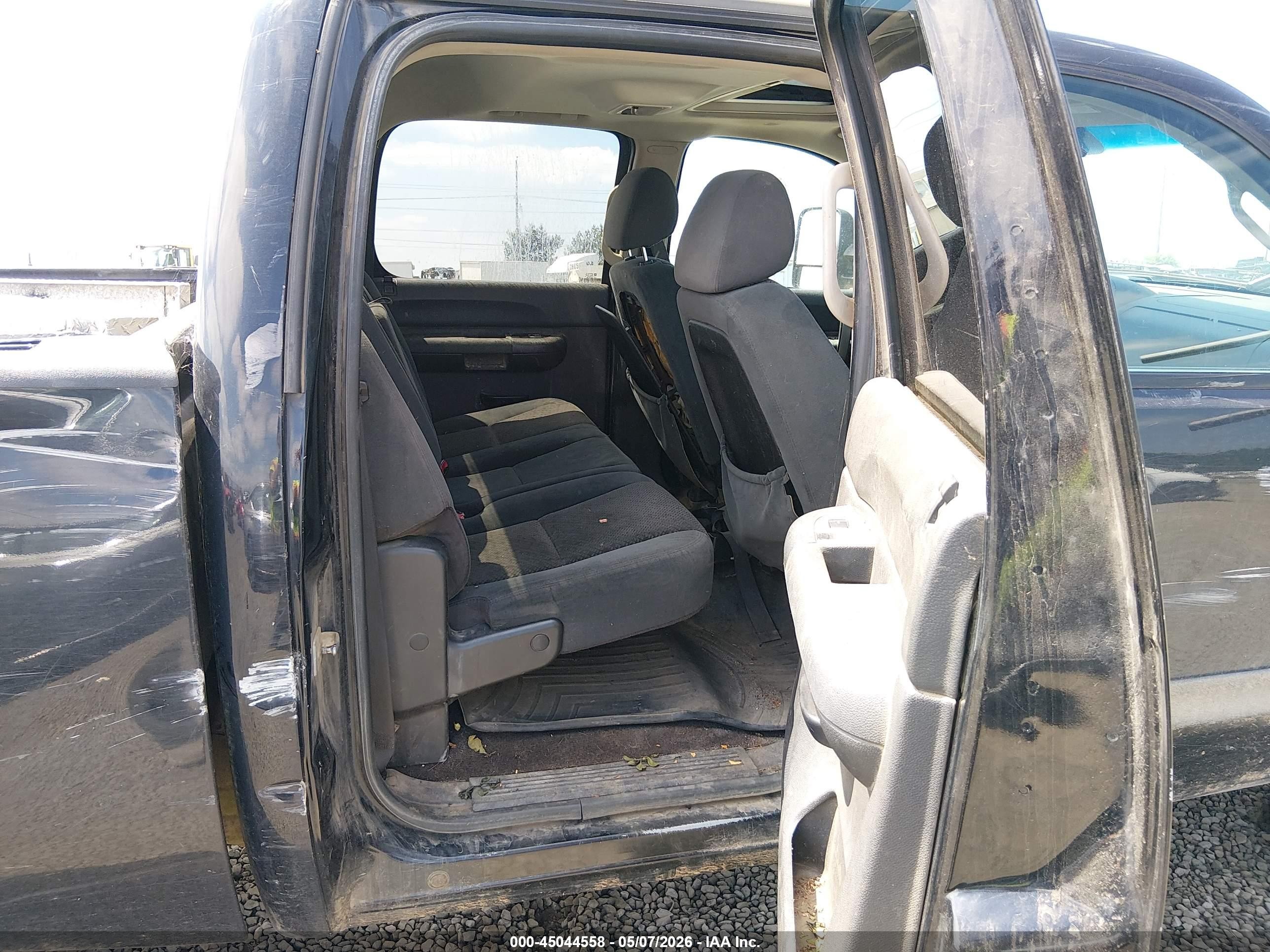 2007 Chevrolet Silverado 2500hd Lt1 Black vin: 1GCHK23617F515699