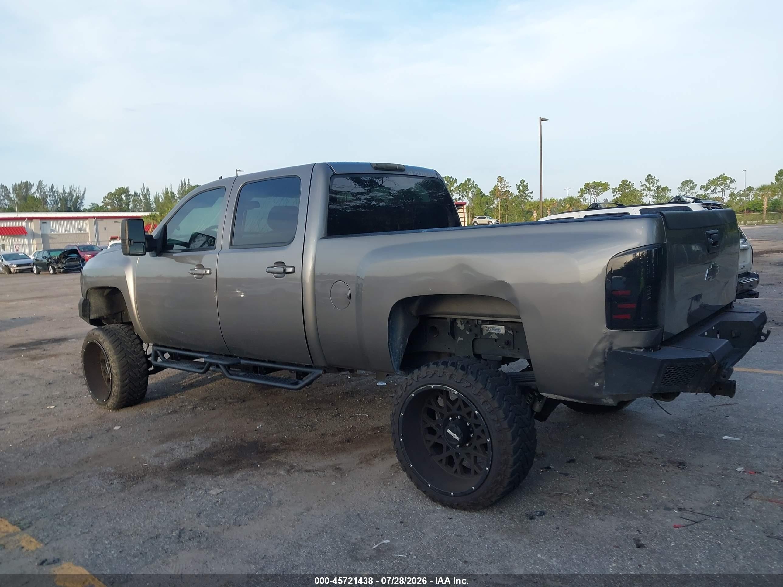 2007 Chevrolet Silverado 2500hd Ltz Gray vin: 1GCHK23617F567107