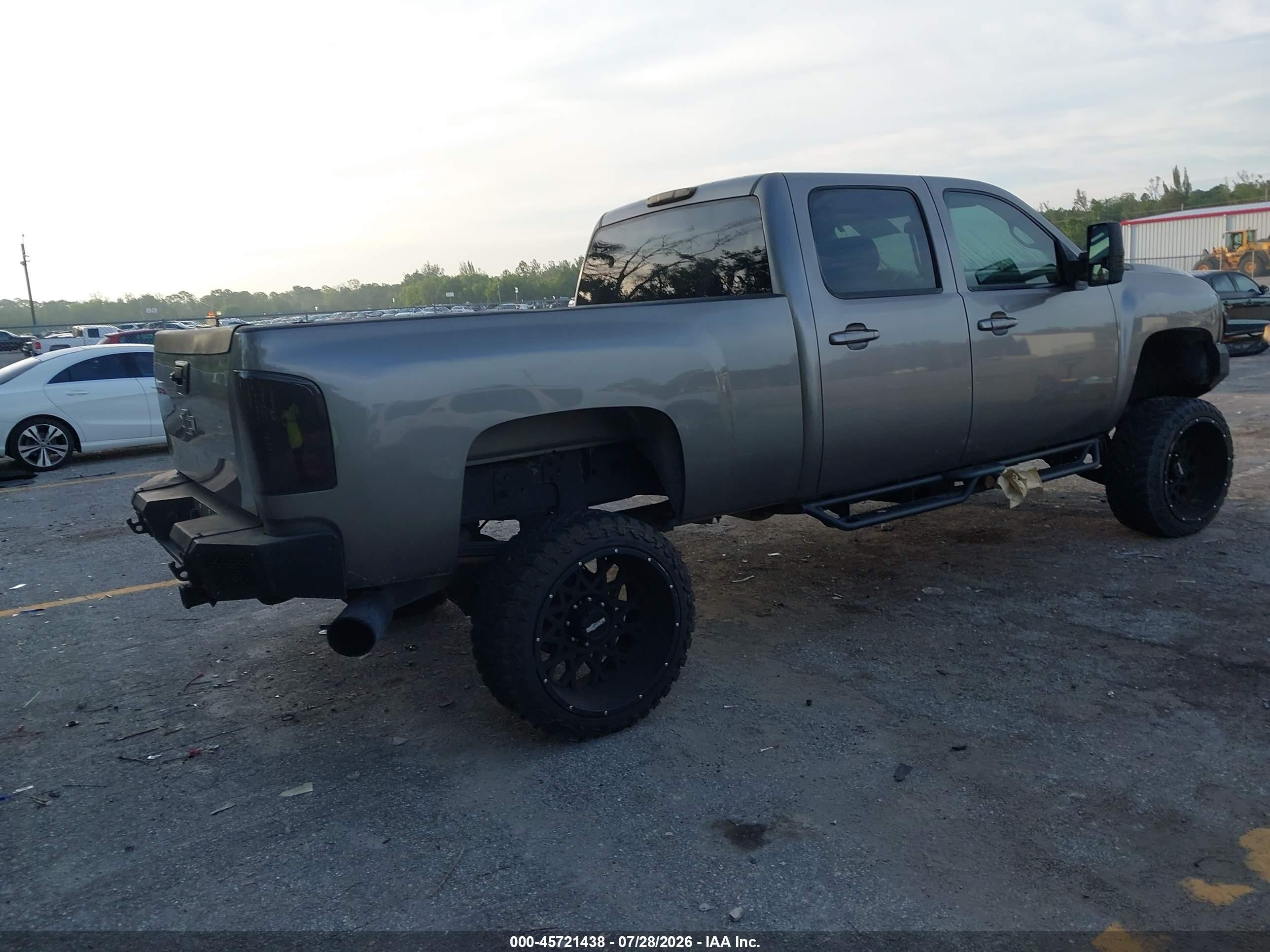 2007 Chevrolet Silverado 2500hd Ltz Gray vin: 1GCHK23617F567107