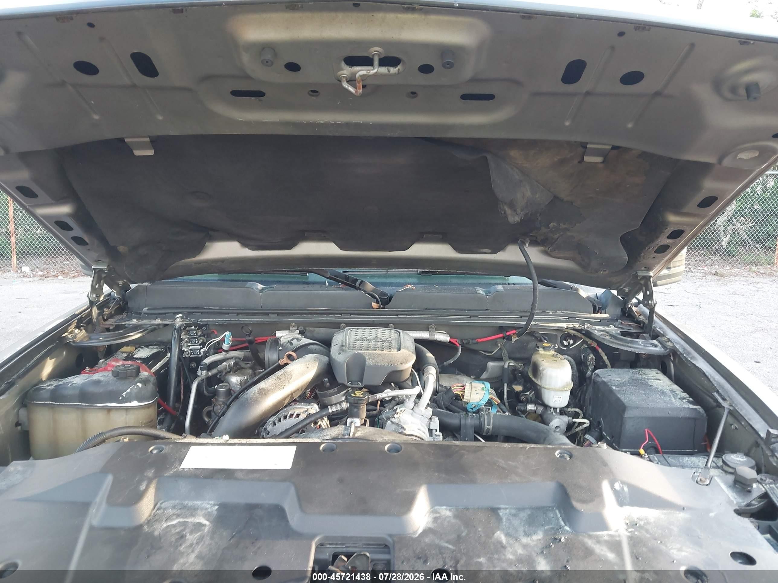2007 Chevrolet Silverado 2500hd Ltz Gray vin: 1GCHK23617F567107