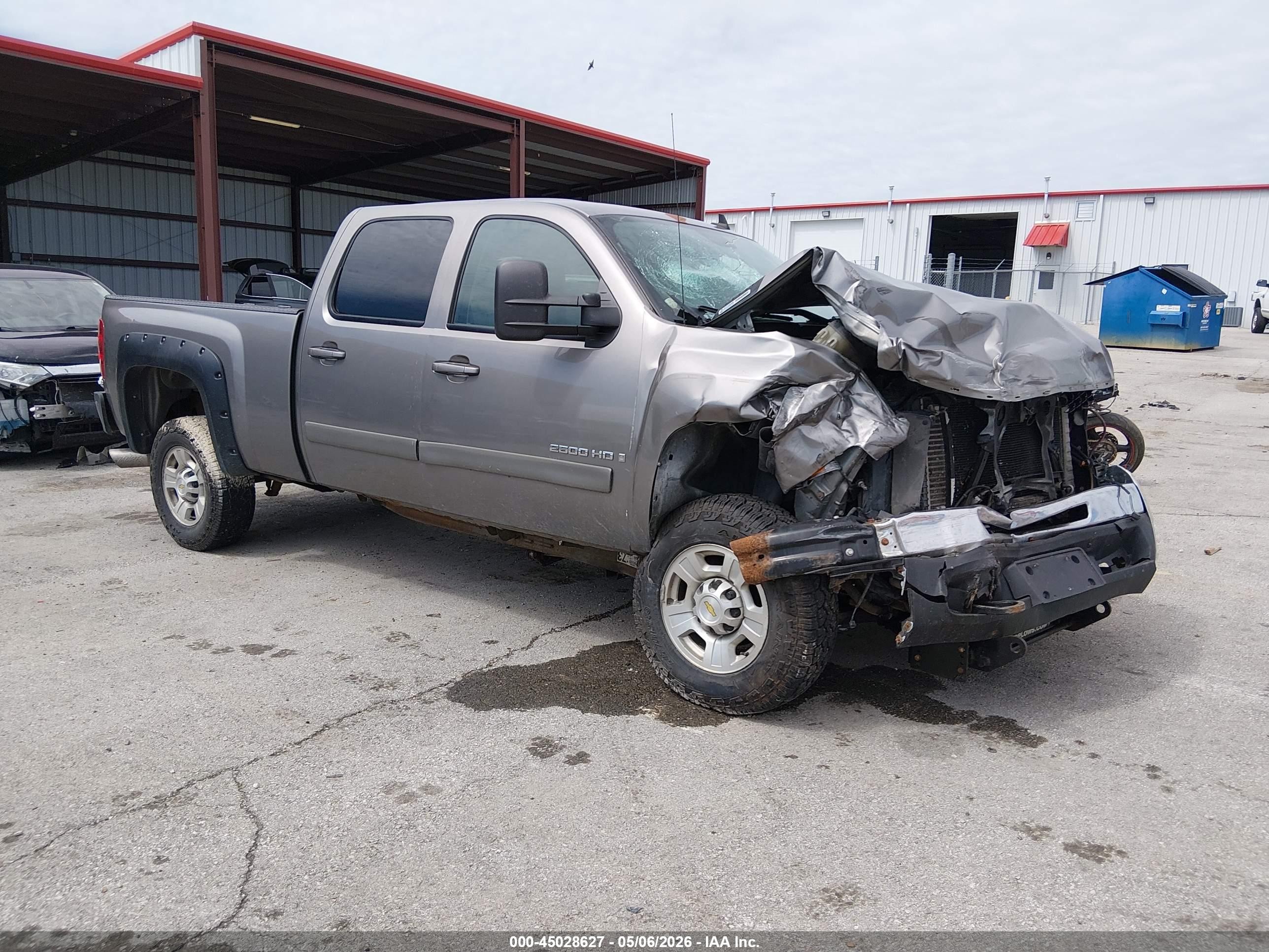 2008 Chevrolet Silverado 2500hd Ltz Brown vin: 1GCHK23618F150166