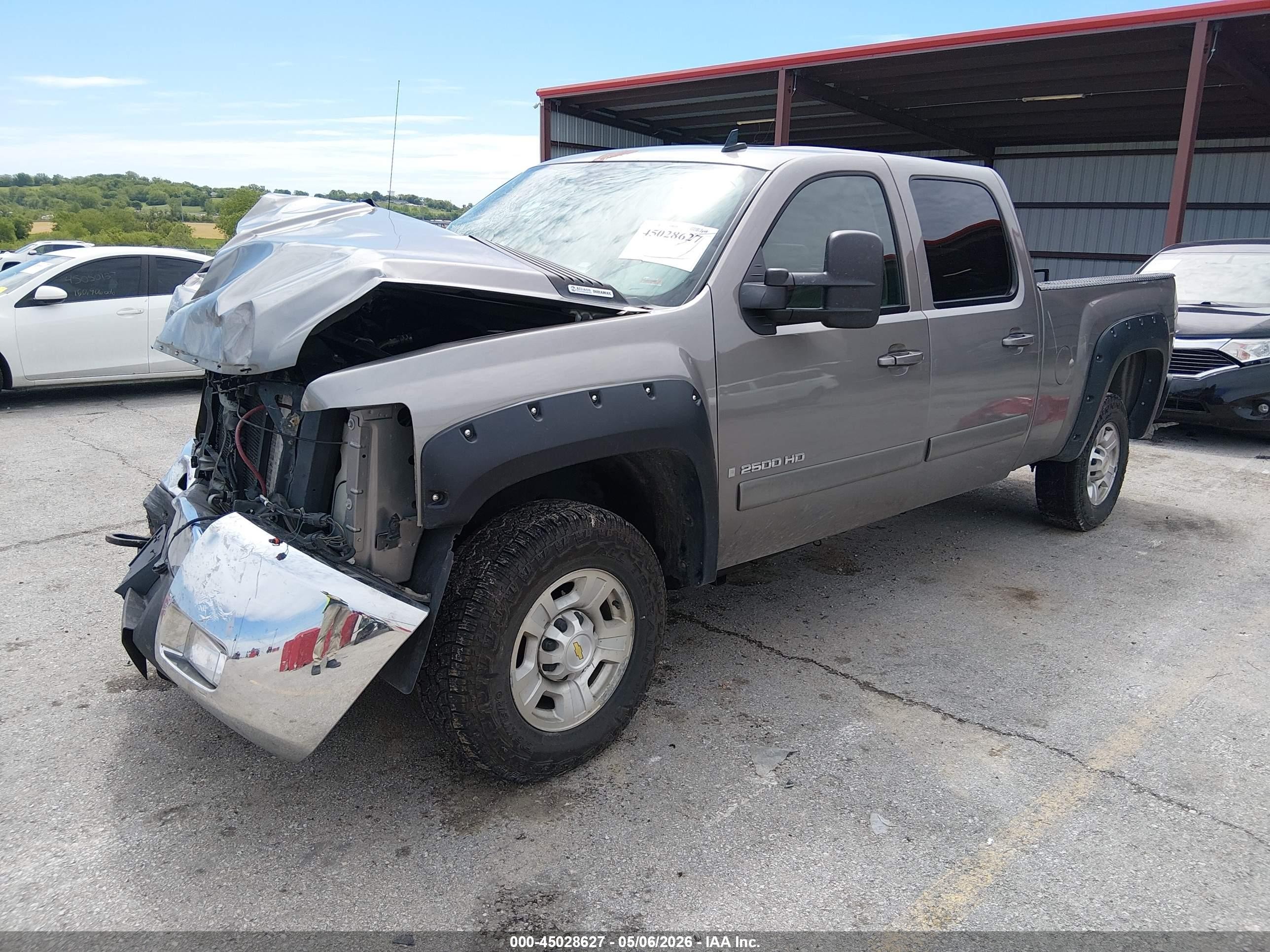 2008 Chevrolet Silverado 2500hd Ltz Brown vin: 1GCHK23618F150166