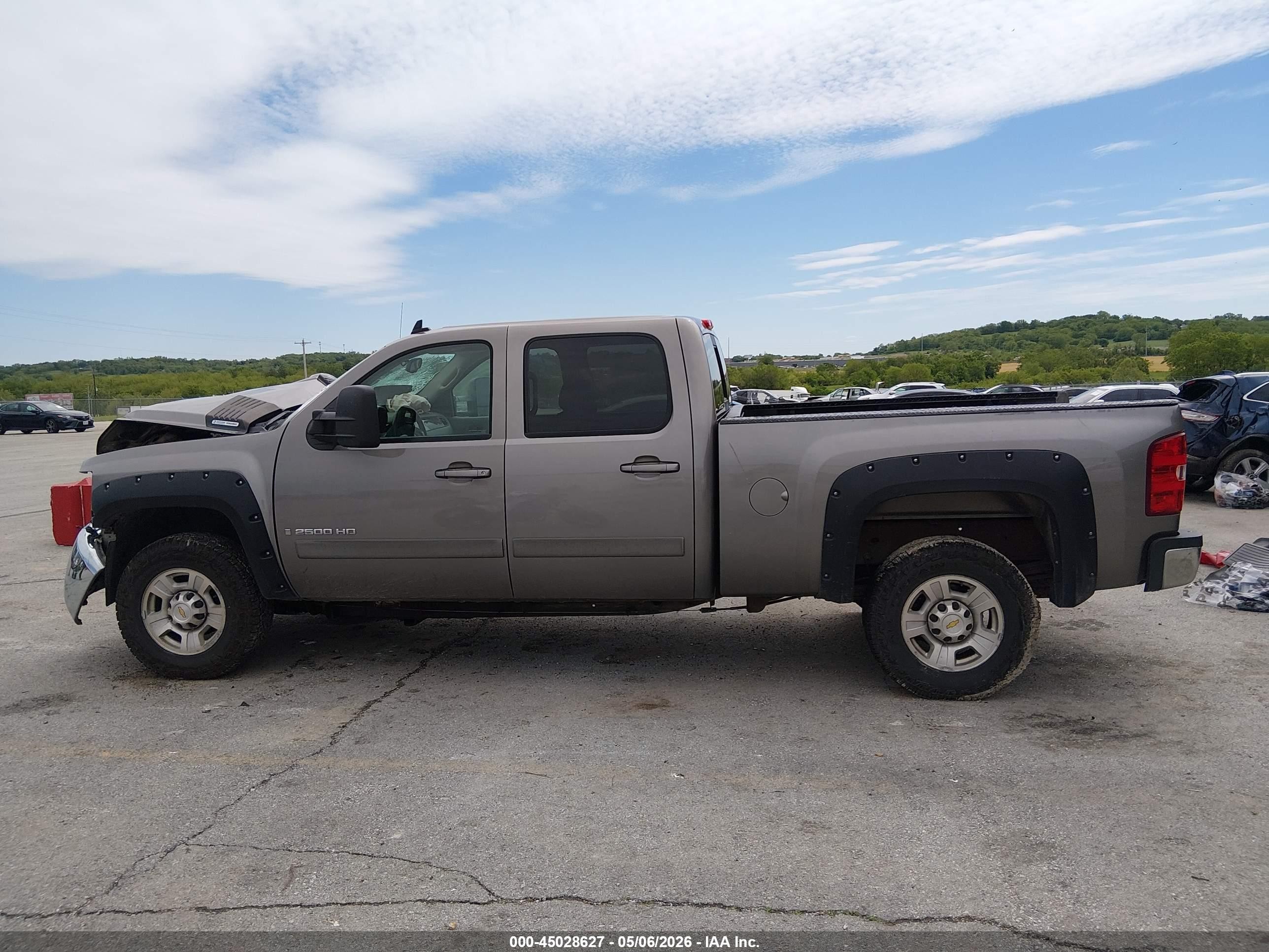 2008 Chevrolet Silverado 2500hd Ltz Brown vin: 1GCHK23618F150166