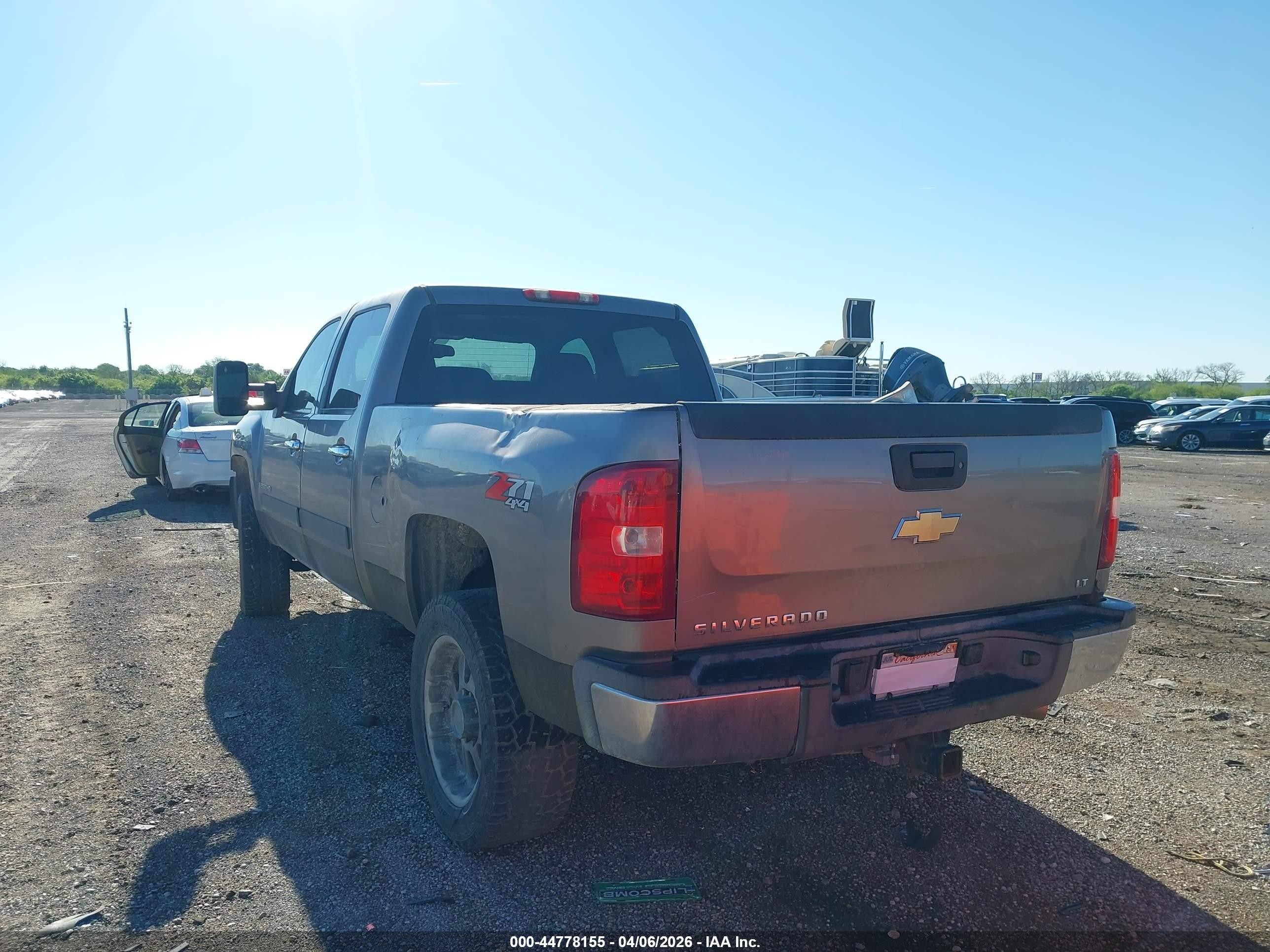 2007 Chevrolet Silverado 2500hd Lt1 Gray vin: 1GCHK23627F559632
