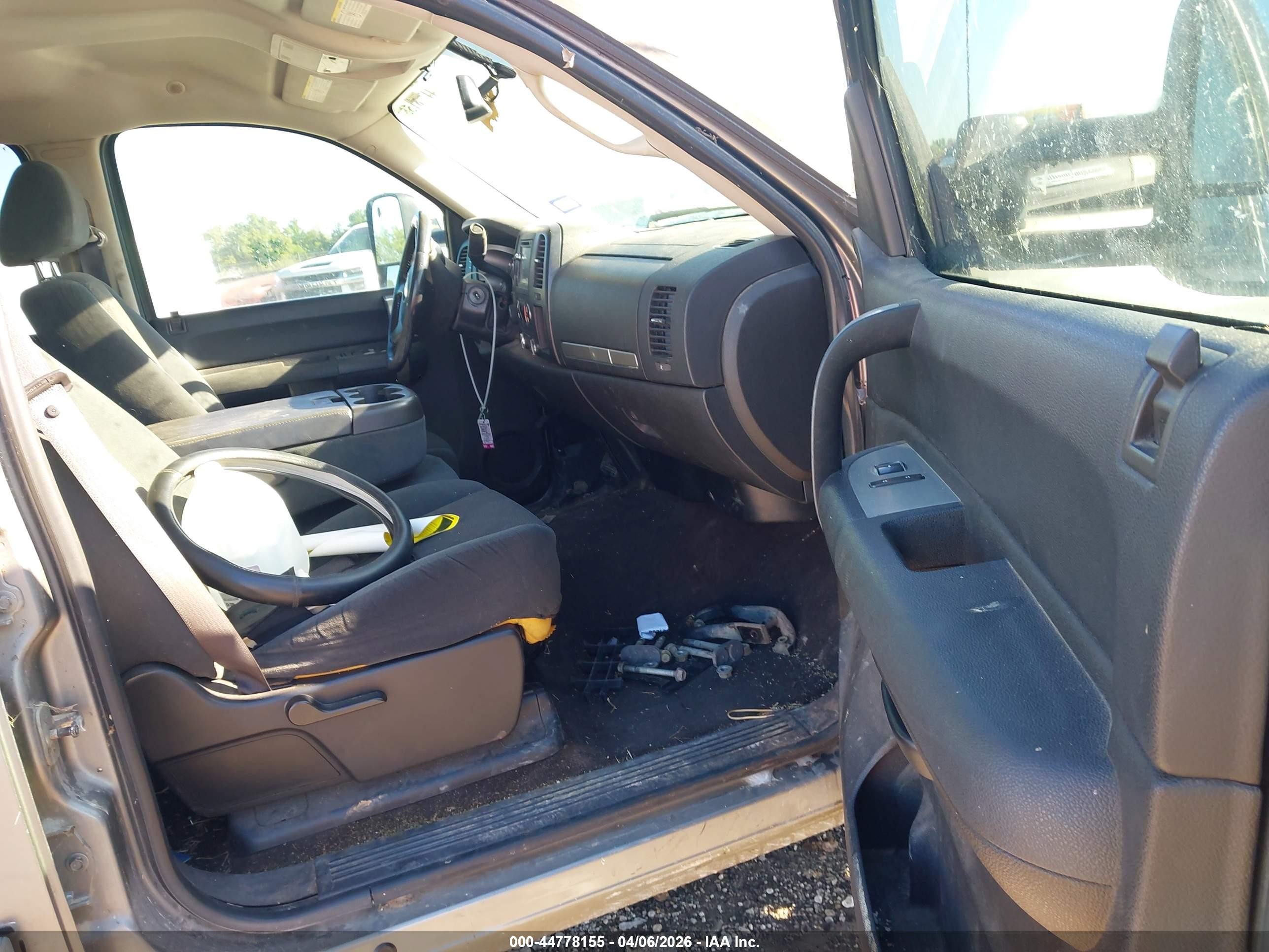2007 Chevrolet Silverado 2500hd Lt1 Gray vin: 1GCHK23627F559632