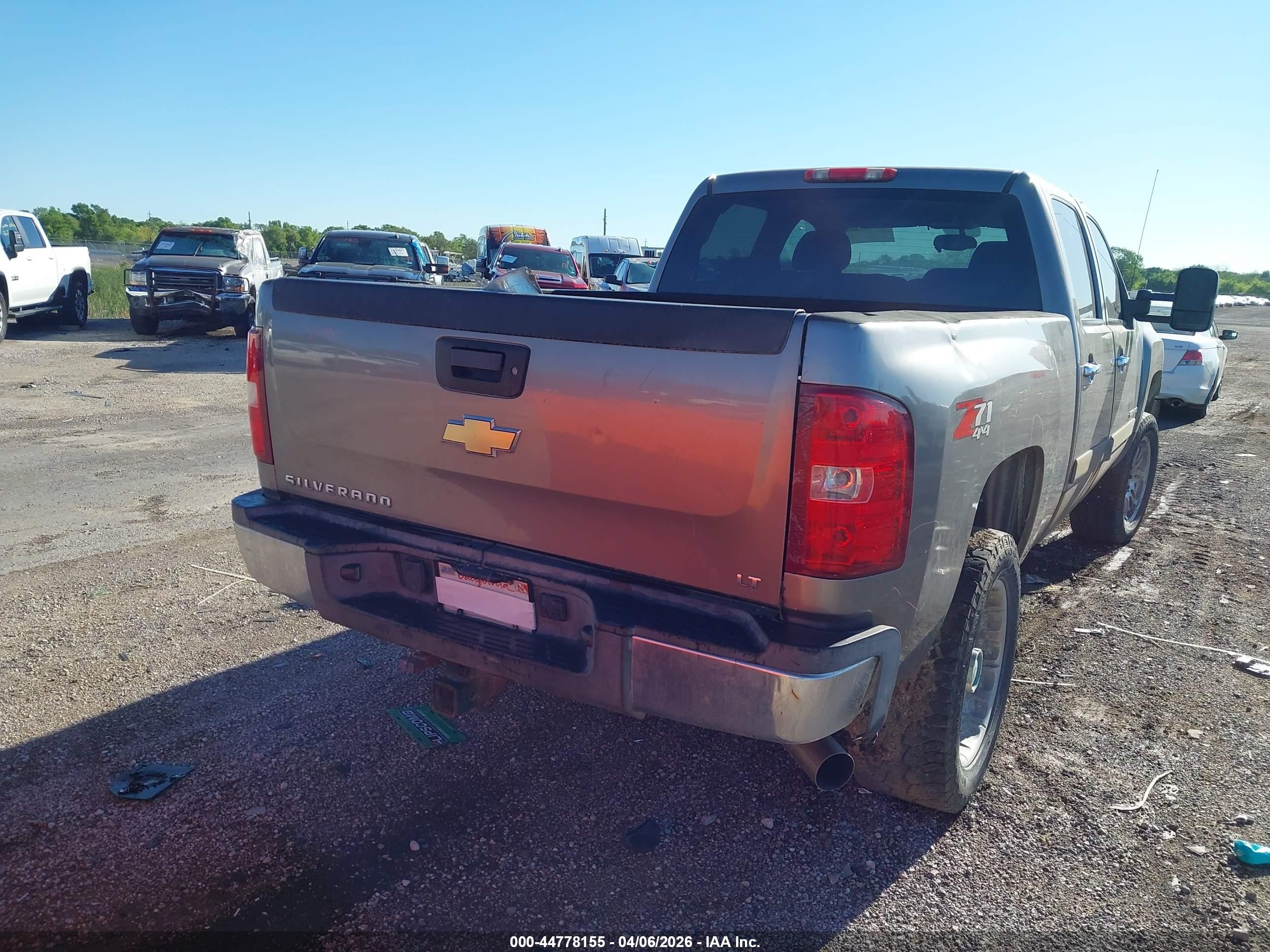 2007 Chevrolet Silverado 2500hd Lt1 Gray vin: 1GCHK23627F559632