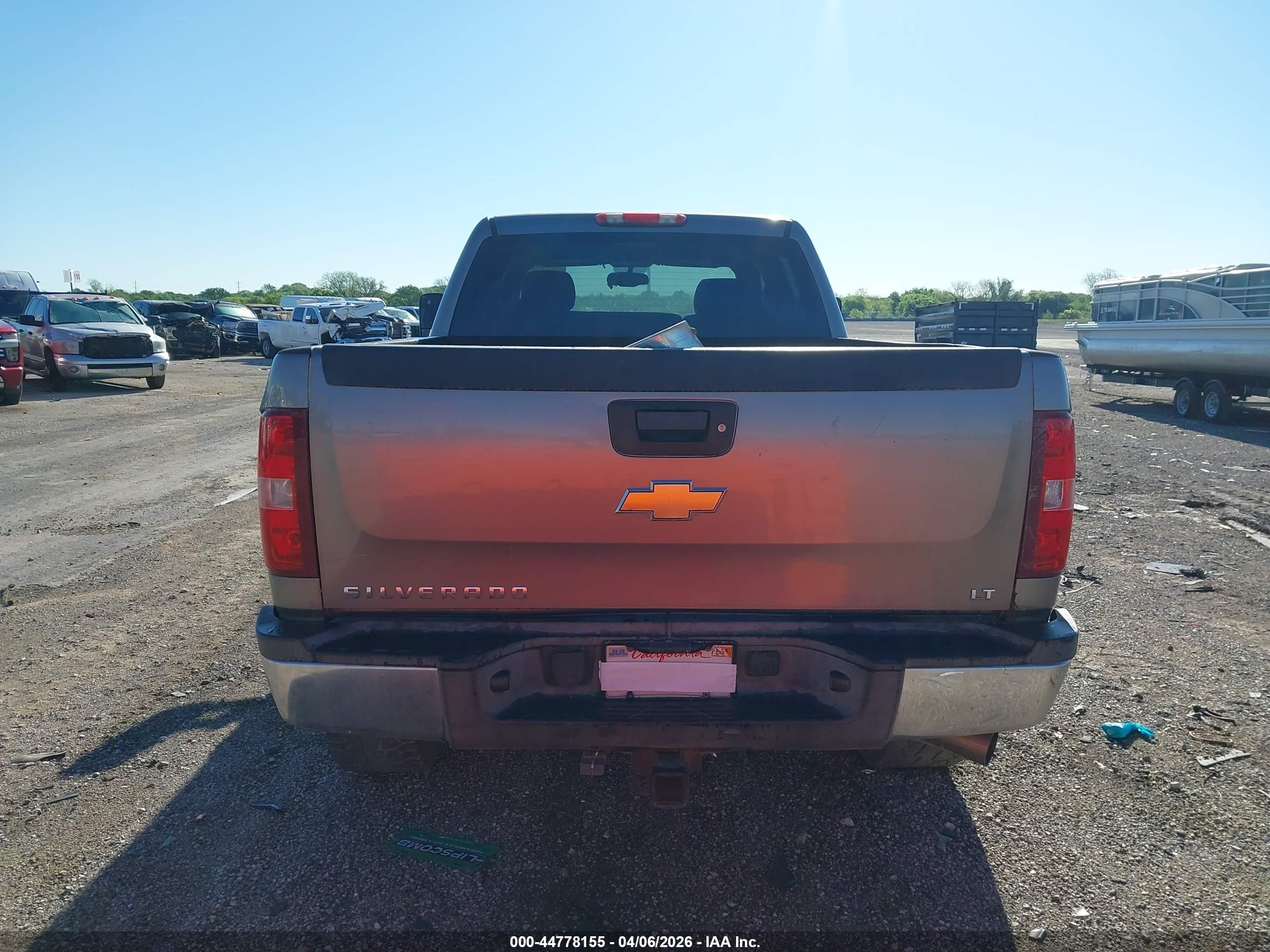 2007 Chevrolet Silverado 2500hd Lt1 Gray vin: 1GCHK23627F559632