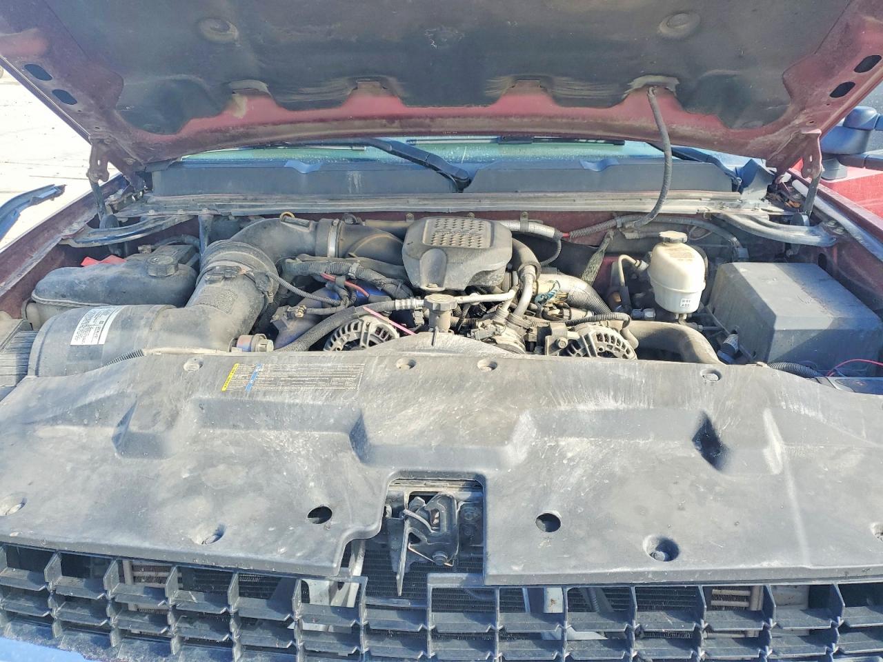 2008 Chevrolet Silverado K2500 Heavy Duty Red vin: 1GCHK23628F126300