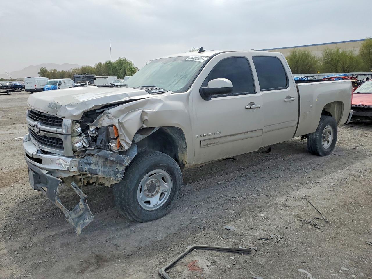 2008 Chevrolet Silverado K2500 Heavy Duty Silver vin: 1GCHK23628F211685