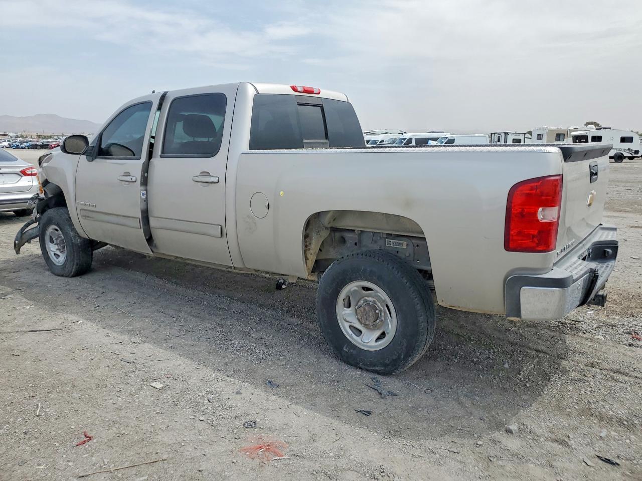 2008 Chevrolet Silverado K2500 Heavy Duty Silver vin: 1GCHK23628F211685
