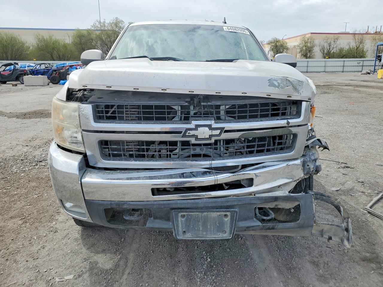 2008 Chevrolet Silverado K2500 Heavy Duty Silver vin: 1GCHK23628F211685