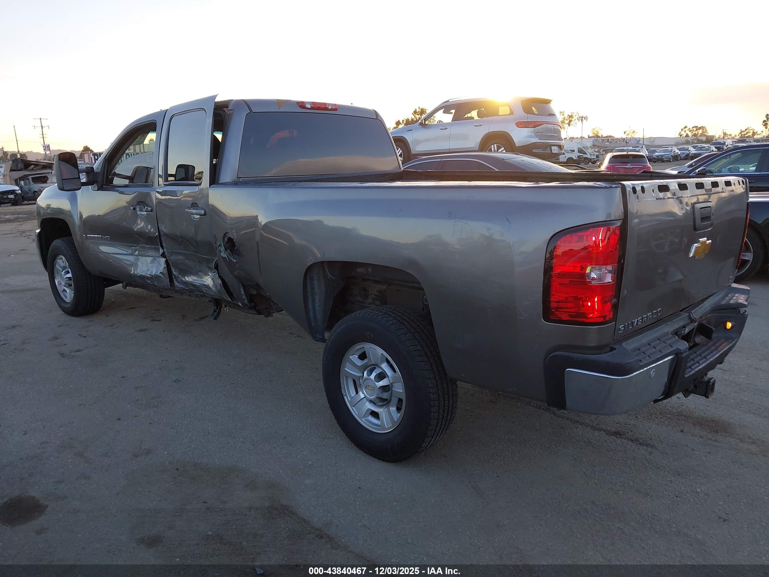 2008 Chevrolet Silverado 2500hd Ltz Gray vin: 1GCHK23628F225196