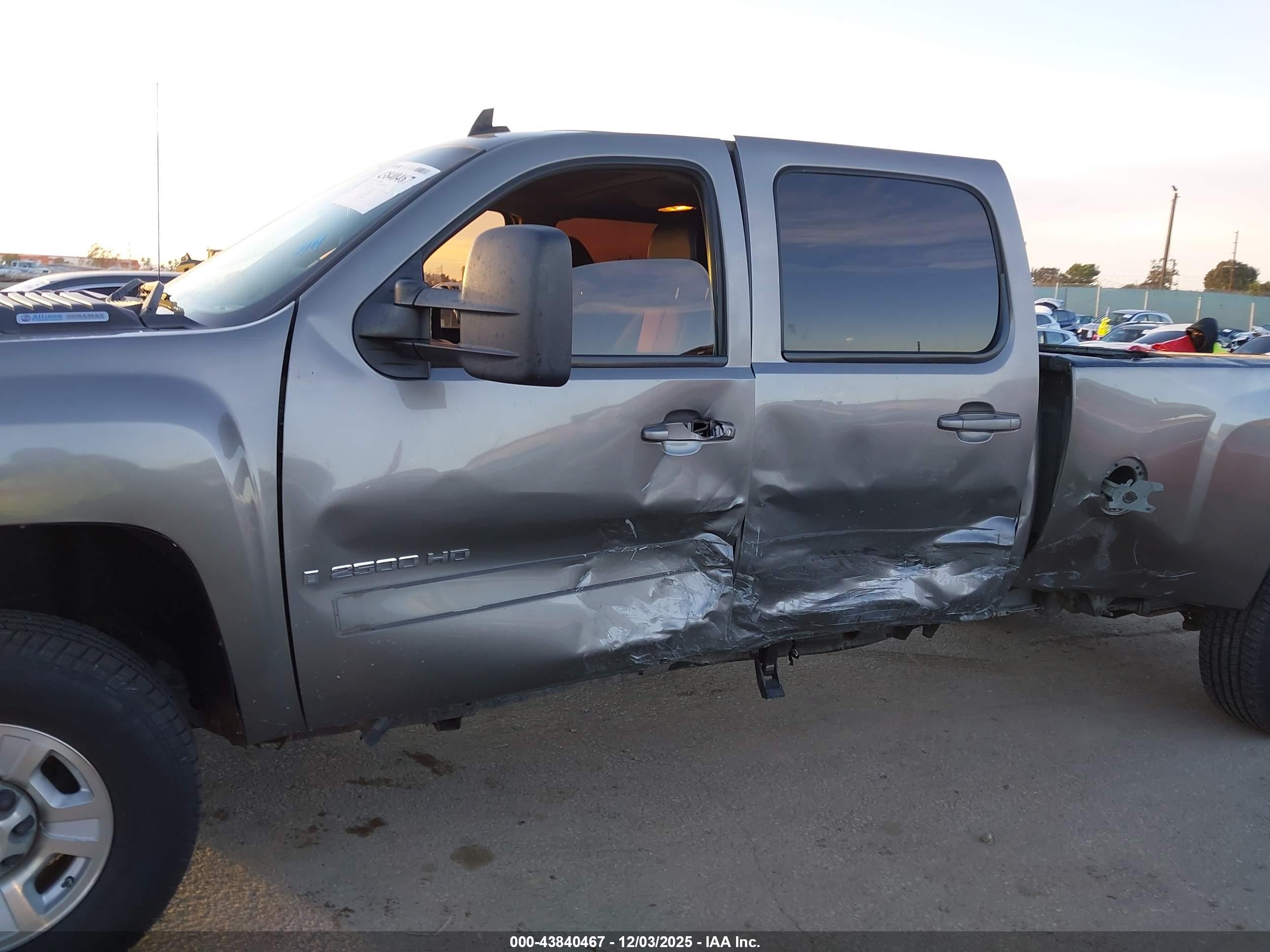 2008 Chevrolet Silverado 2500hd Ltz Gray vin: 1GCHK23628F225196