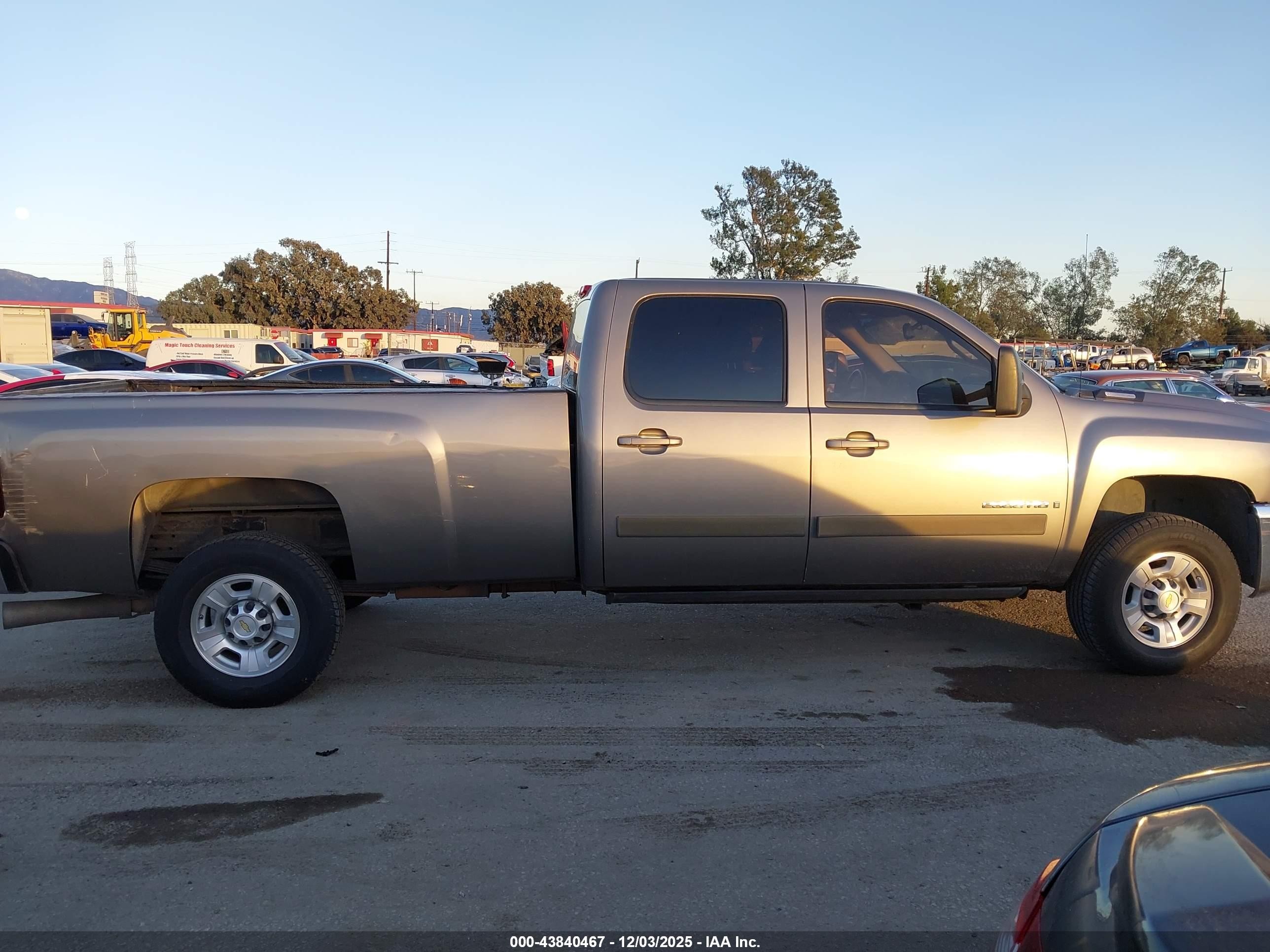 2008 Chevrolet Silverado 2500hd Ltz Gray vin: 1GCHK23628F225196