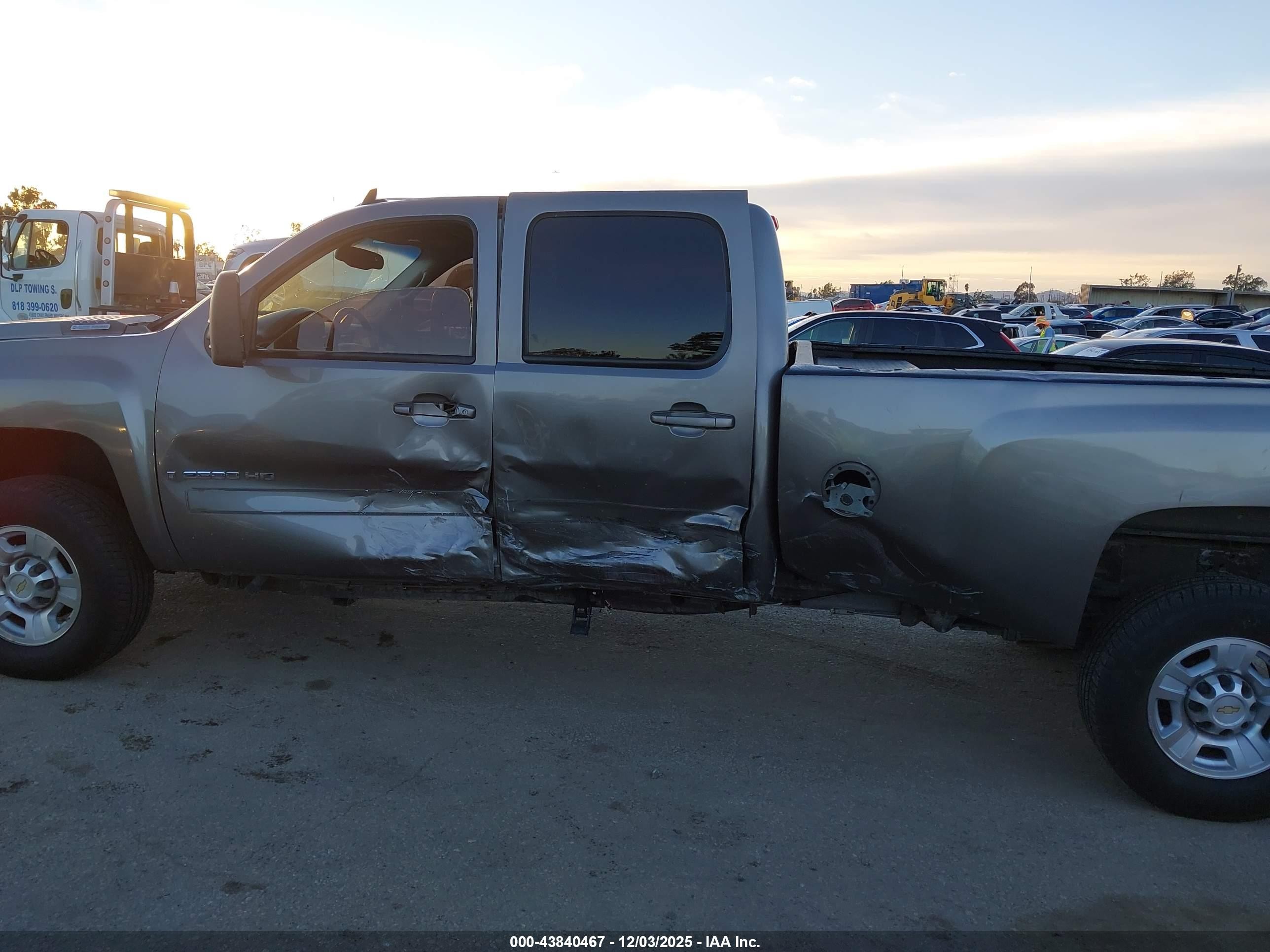 2008 Chevrolet Silverado 2500hd Ltz Gray vin: 1GCHK23628F225196