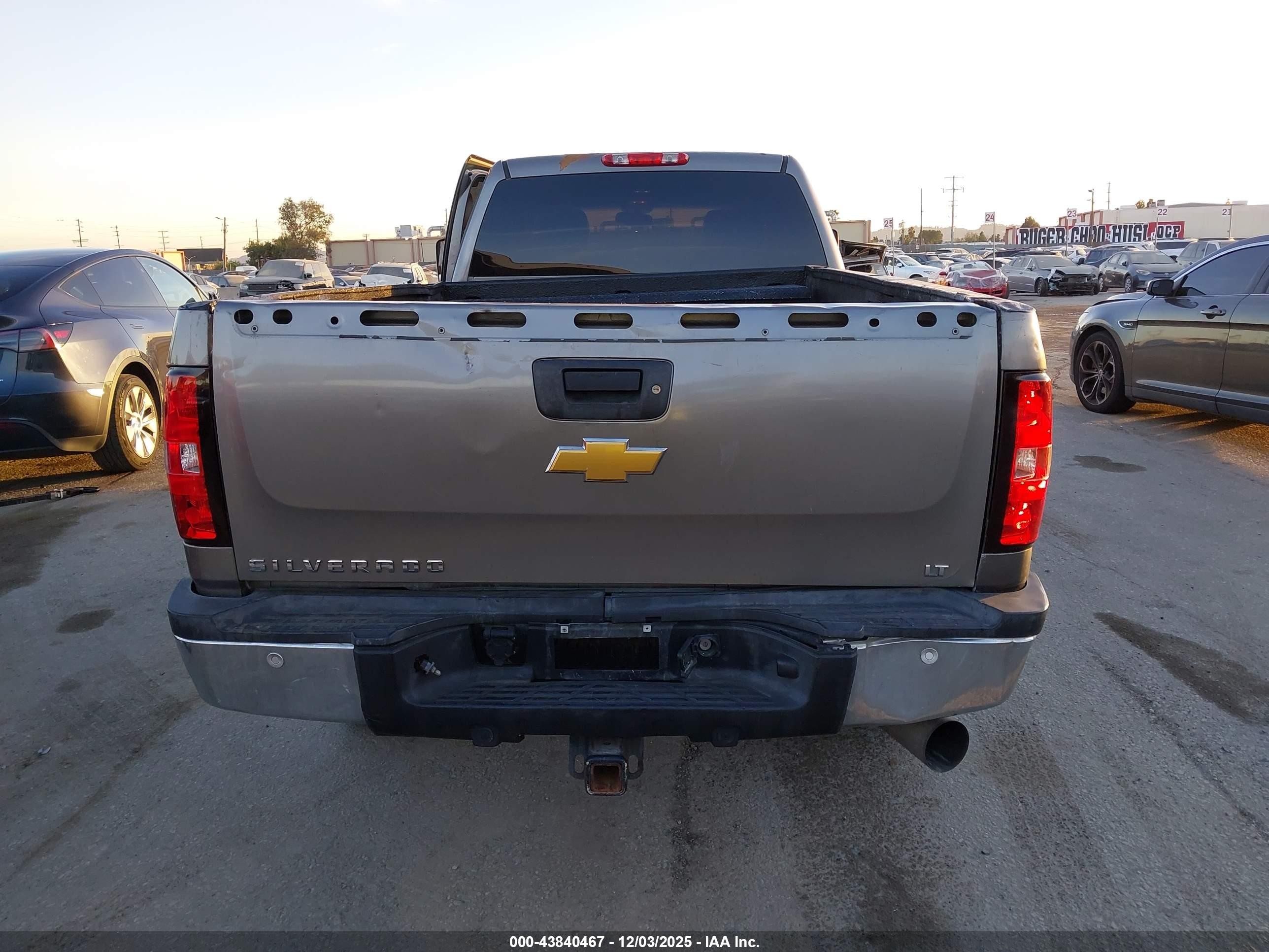 2008 Chevrolet Silverado 2500hd Ltz Gray vin: 1GCHK23628F225196