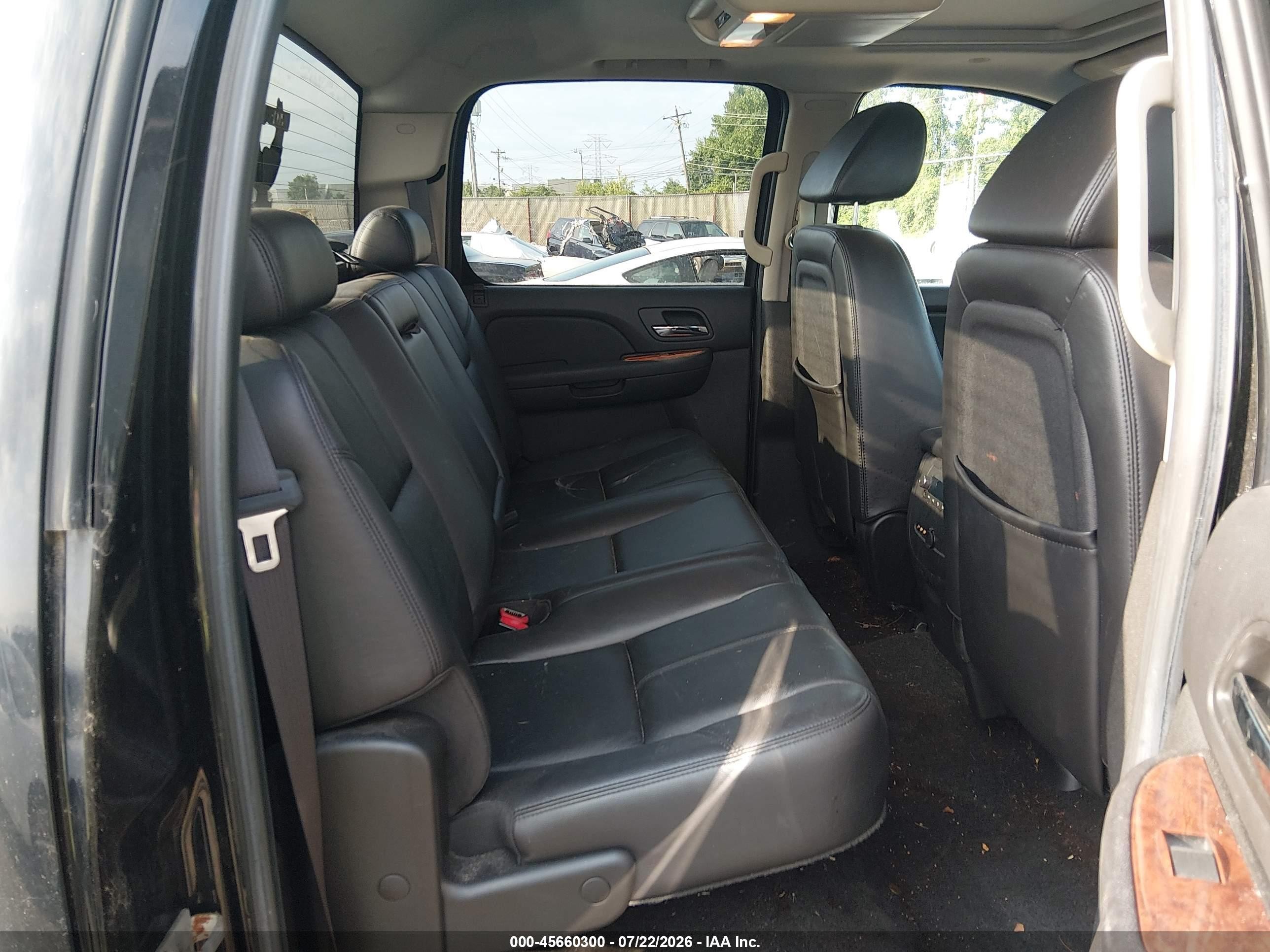 2008 Chevrolet Silverado 2500hd Ltz Black vin: 1GCHK23628F226302