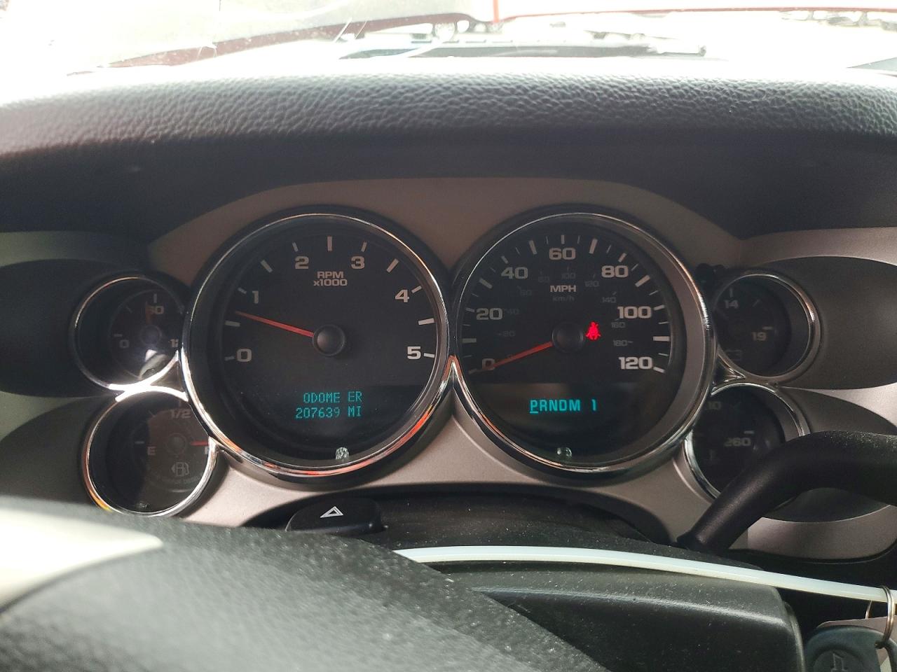 2007 Chevrolet Silverado K2500 Heavy Duty Red vin: 1GCHK23637F529586