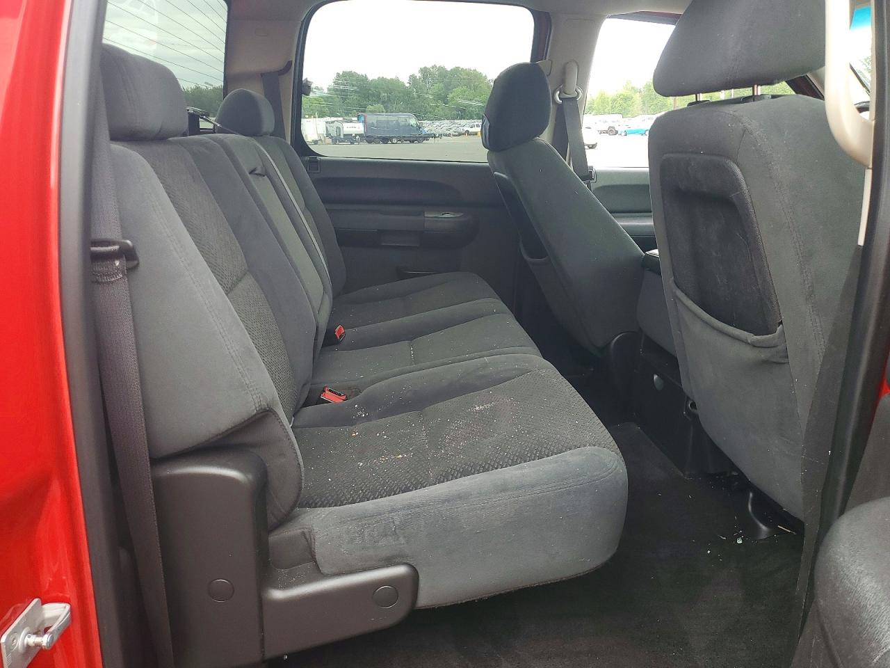 2007 Chevrolet Silverado K2500 Heavy Duty Red vin: 1GCHK23637F529586