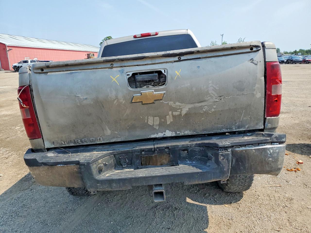 2008 Chevrolet Silverado K2500 Heavy Duty Beige vin: 1GCHK23638F165607