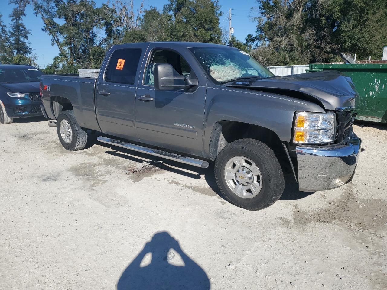2008 Chevrolet Silverado K2500 Heavy Duty Beige vin: 1GCHK23638F205636
