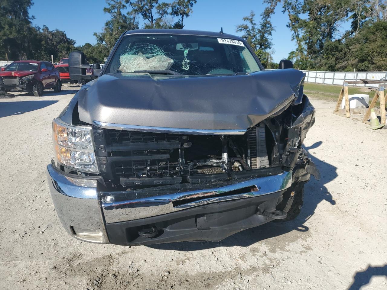 2008 Chevrolet Silverado K2500 Heavy Duty Beige vin: 1GCHK23638F205636