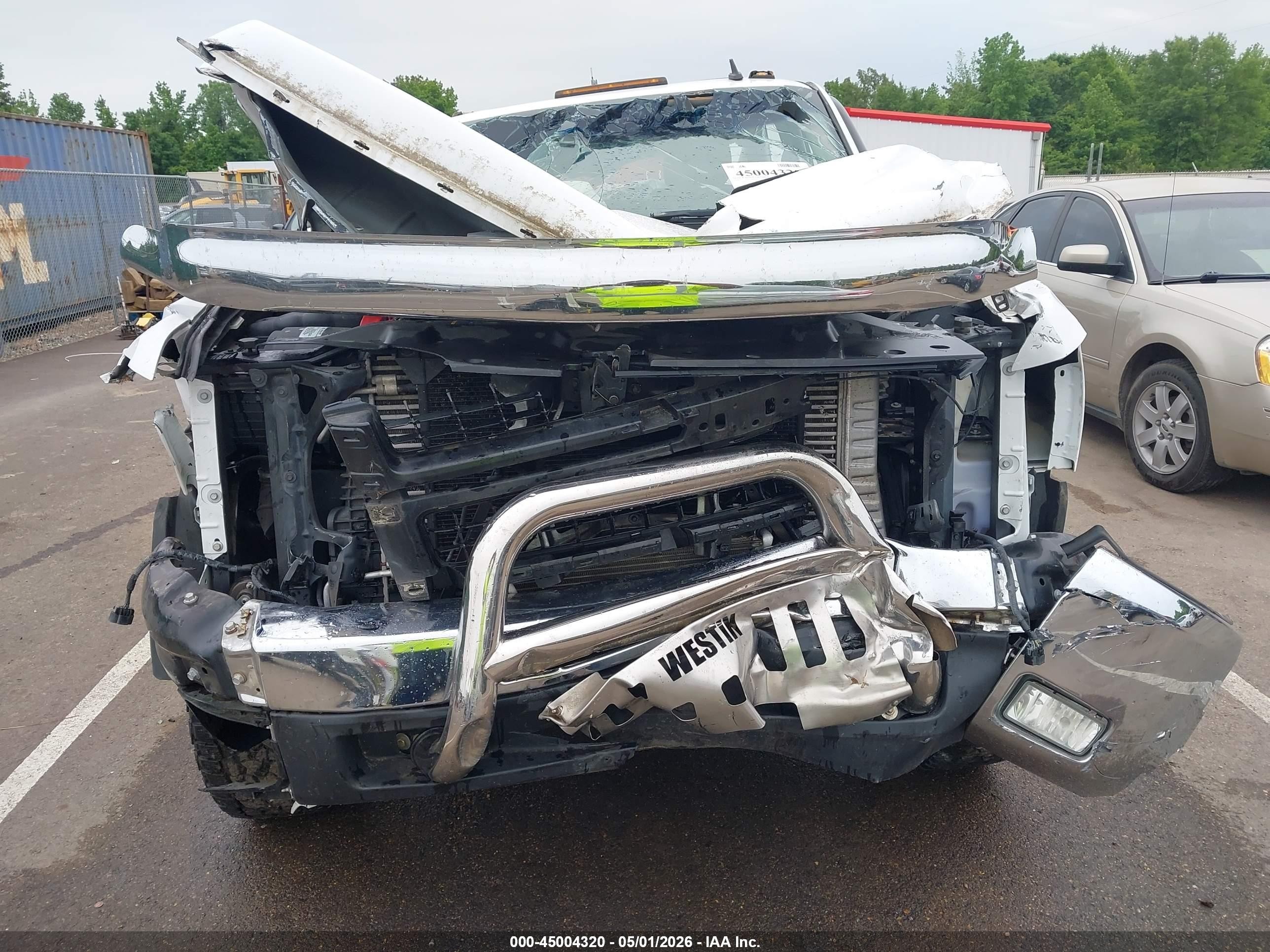 2008 Chevrolet Silverado 2500hd Ltz White vin: 1GCHK23638F210626