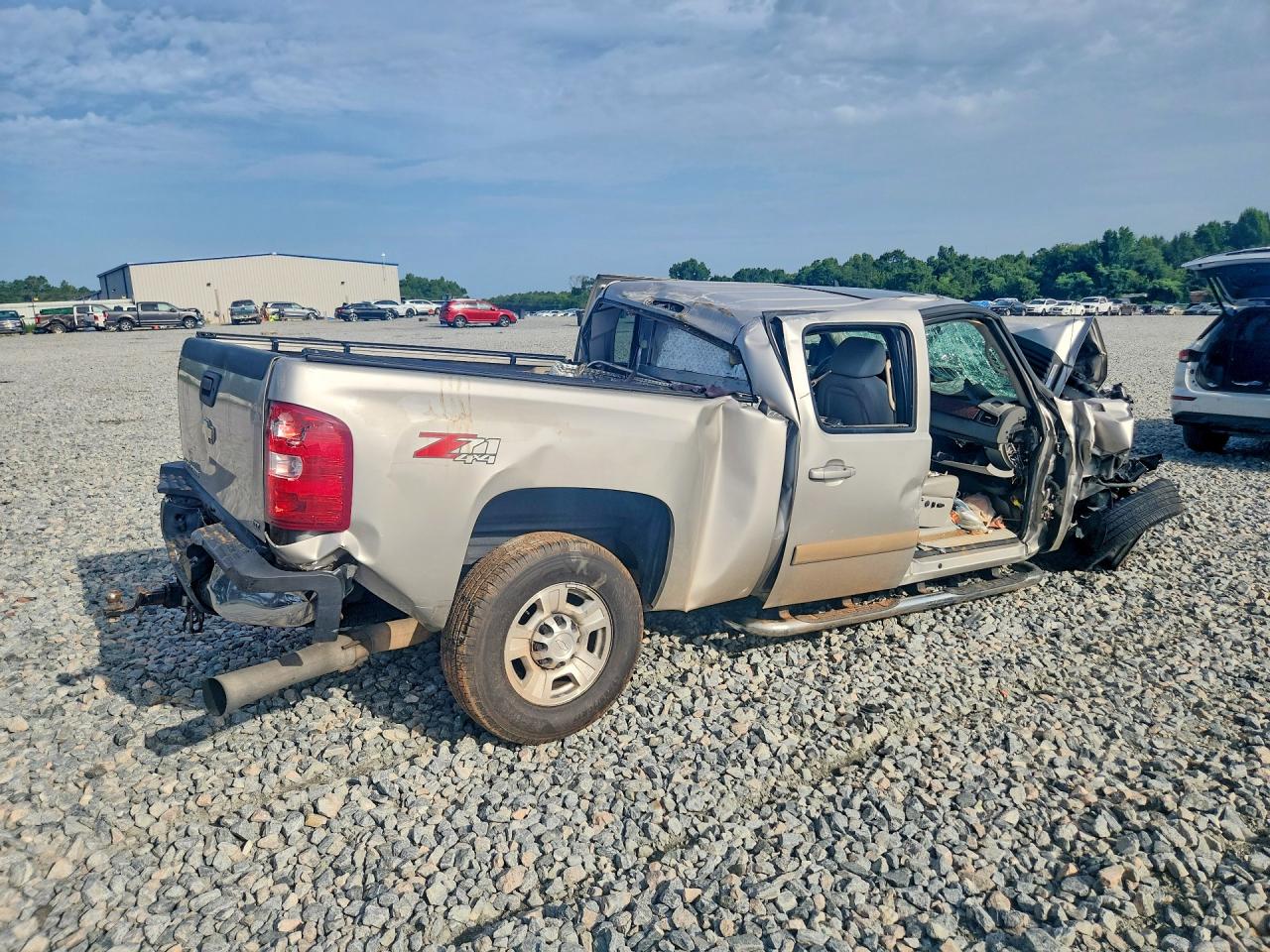 2008 Chevrolet Silverado K2500 Heavy Duty Silver vin: 1GCHK23638F211677