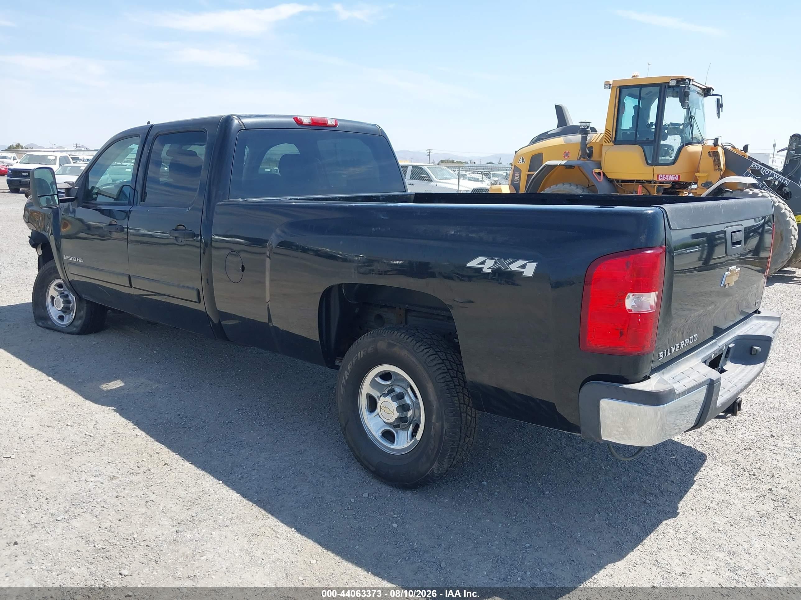 2007 Chevrolet Silverado 2500hd Lt1 Black vin: 1GCHK23647F514675