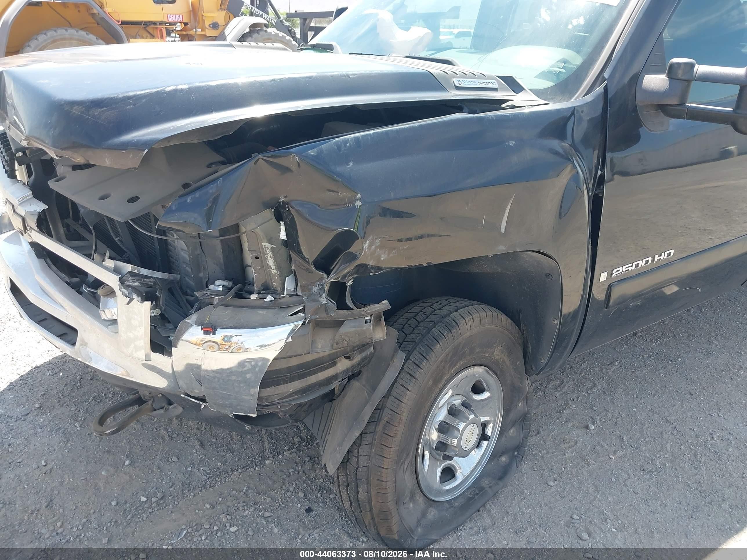 2007 Chevrolet Silverado 2500hd Lt1 Black vin: 1GCHK23647F514675