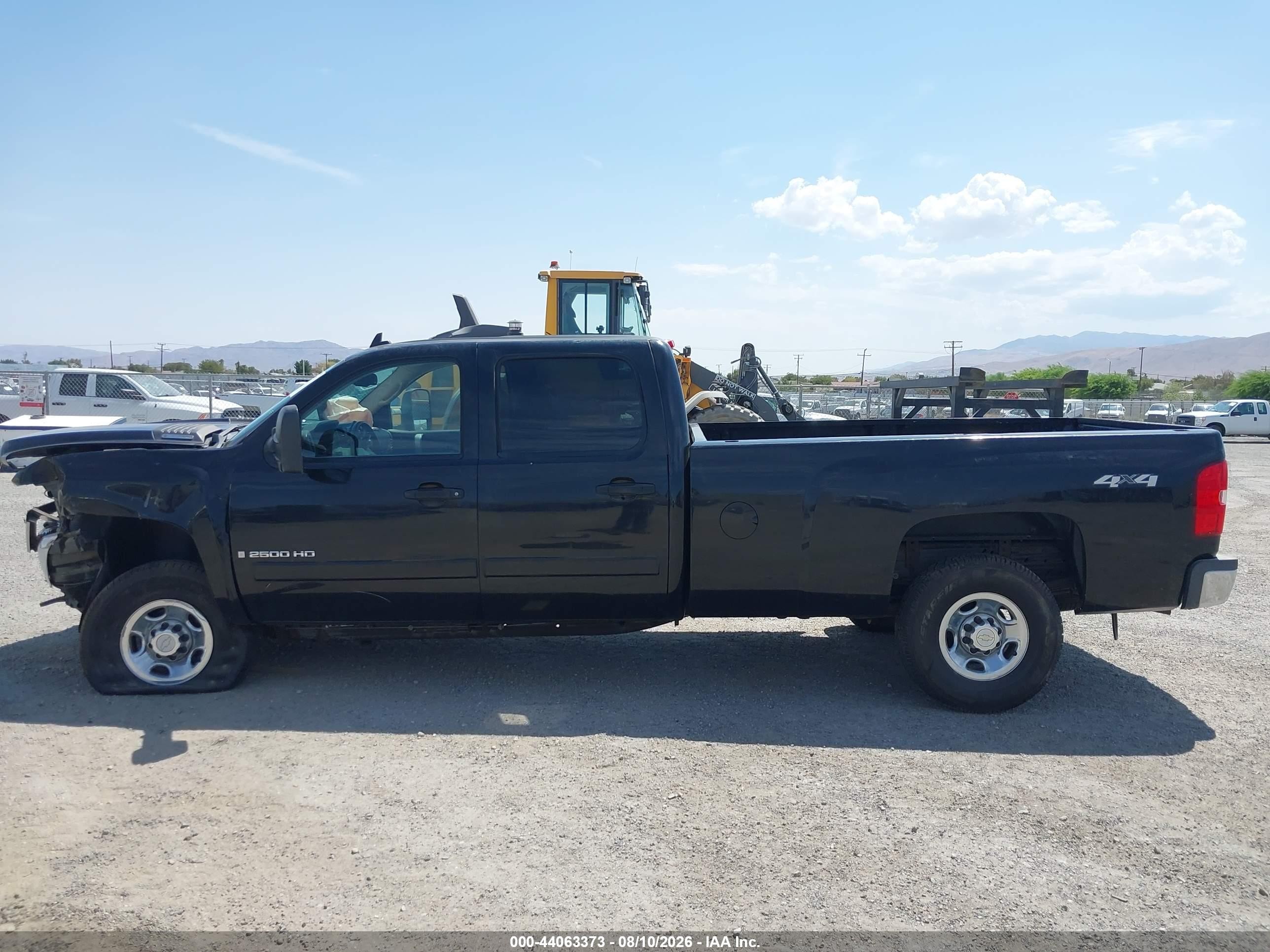 2007 Chevrolet Silverado 2500hd Lt1 Black vin: 1GCHK23647F514675