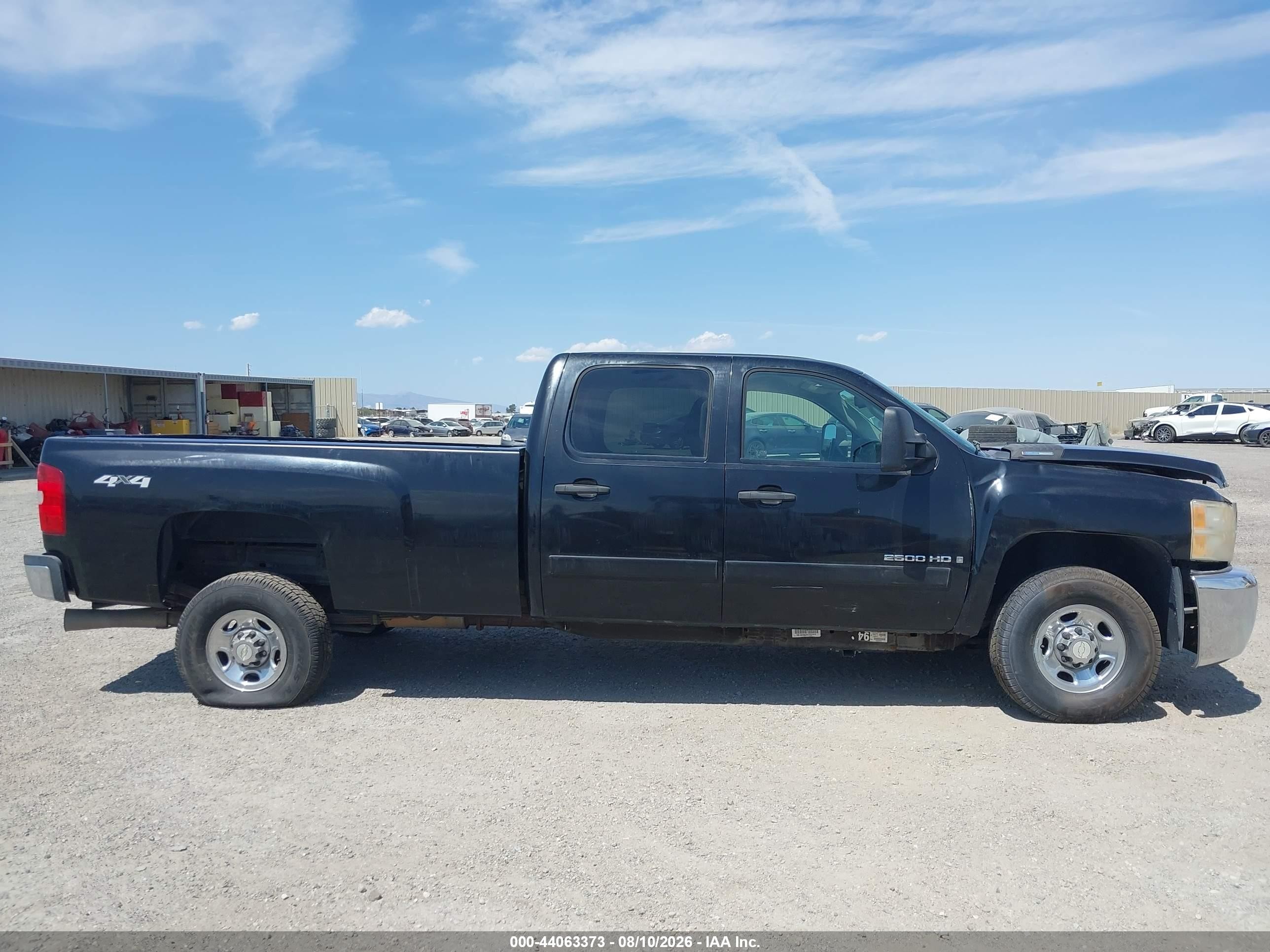2007 Chevrolet Silverado 2500hd Lt1 Black vin: 1GCHK23647F514675