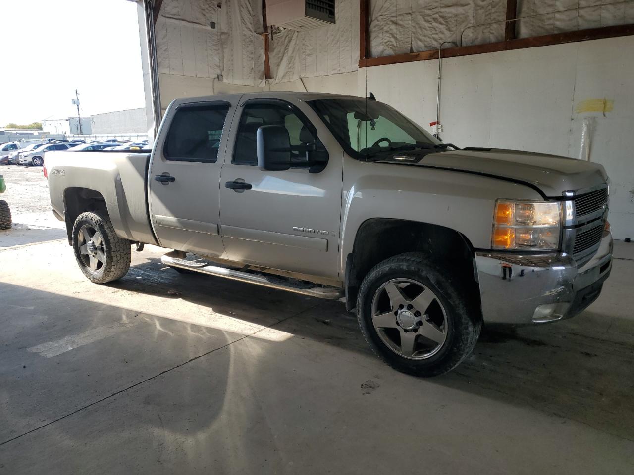 2007 Chevrolet Silverado K2500 Heavy Duty Серебряный vin: 1GCHK23657F511736