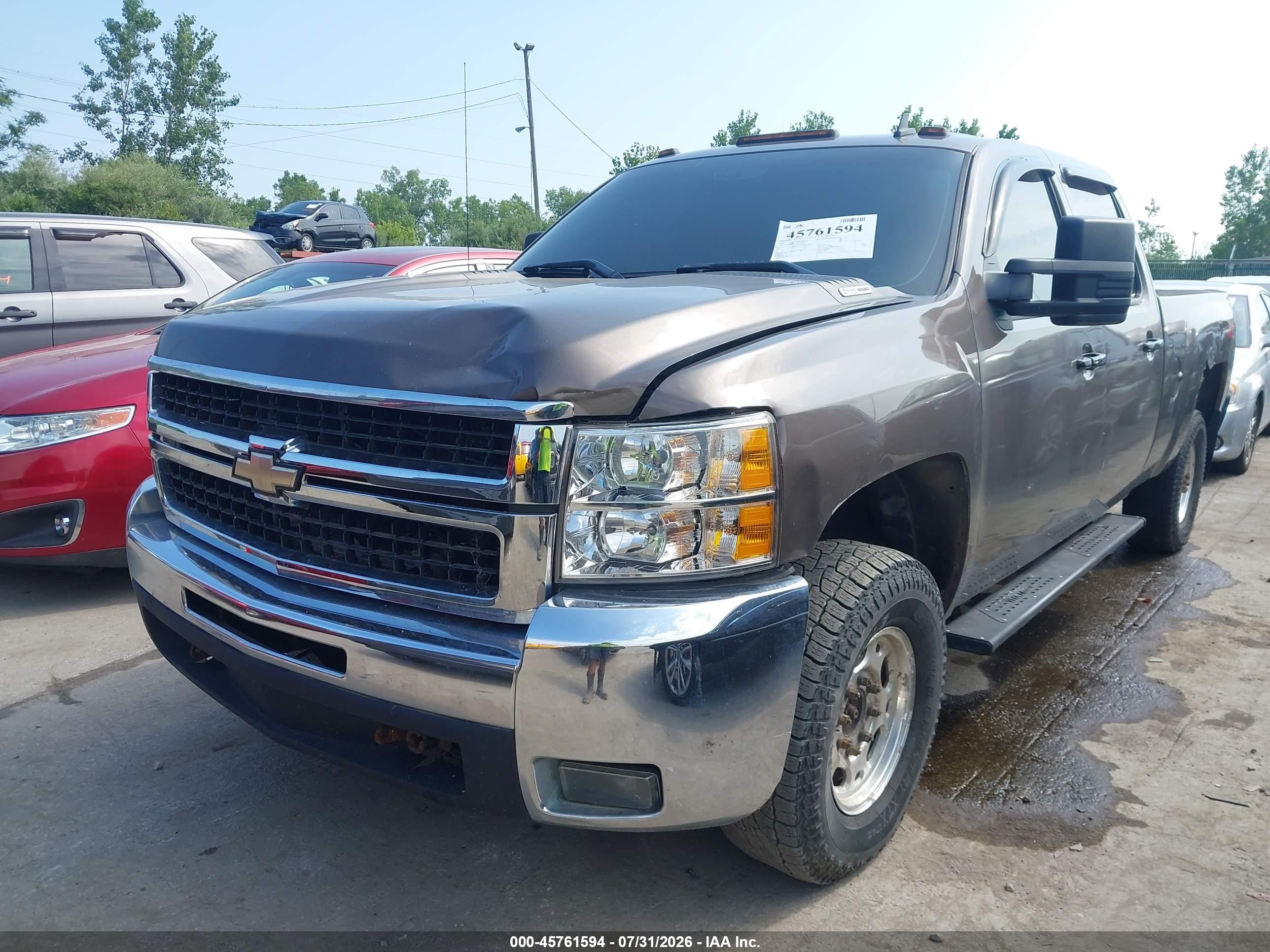 2007 Chevrolet Silverado 2500hd Lt2 Brown vin: 1GCHK23657F524244