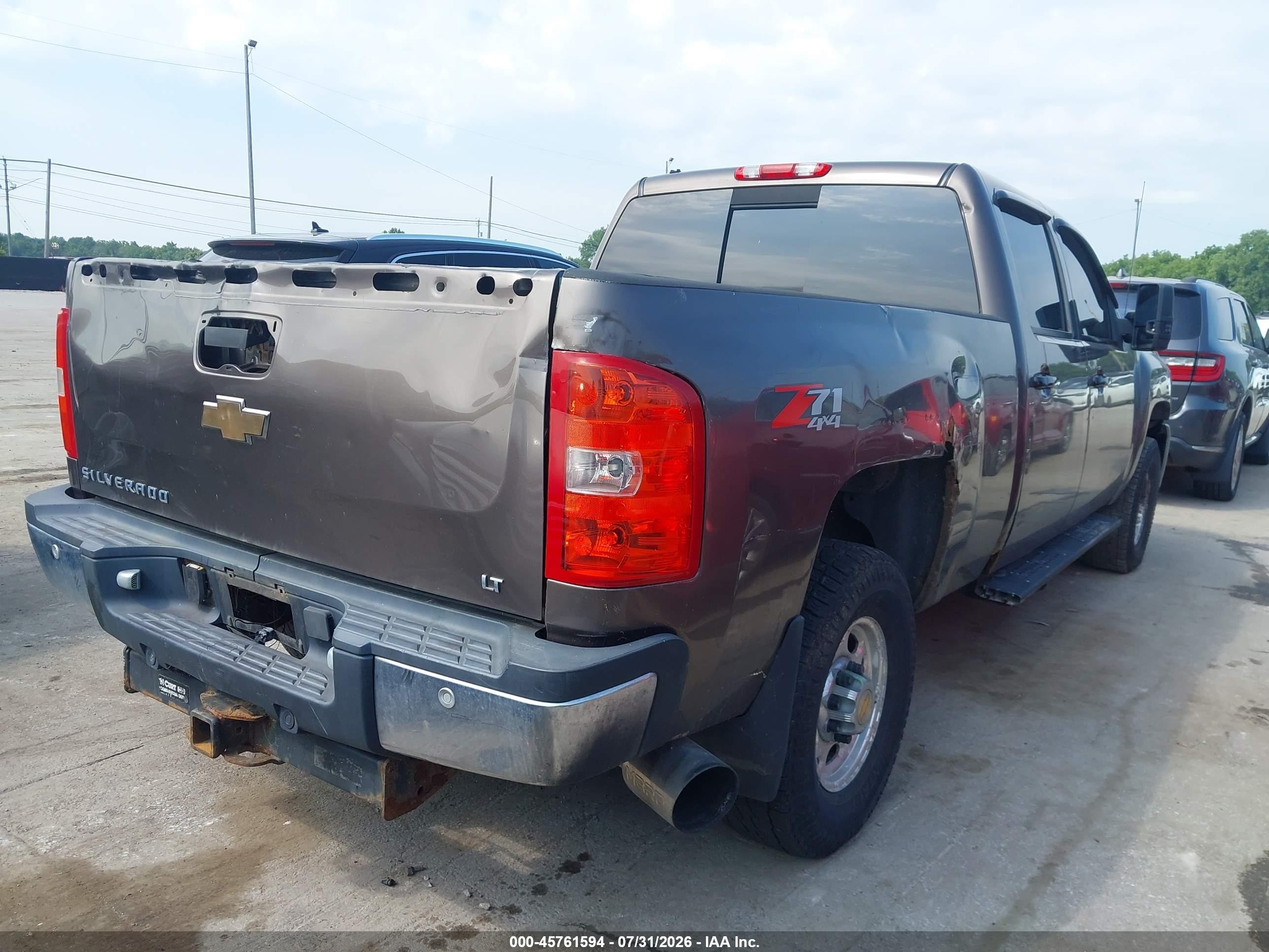 2007 Chevrolet Silverado 2500hd Lt2 Brown vin: 1GCHK23657F524244
