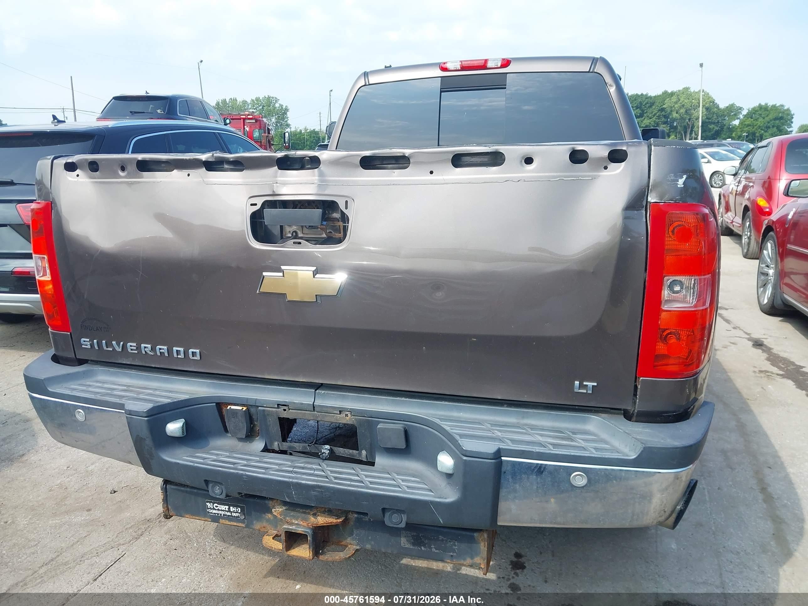 2007 Chevrolet Silverado 2500hd Lt2 Brown vin: 1GCHK23657F524244