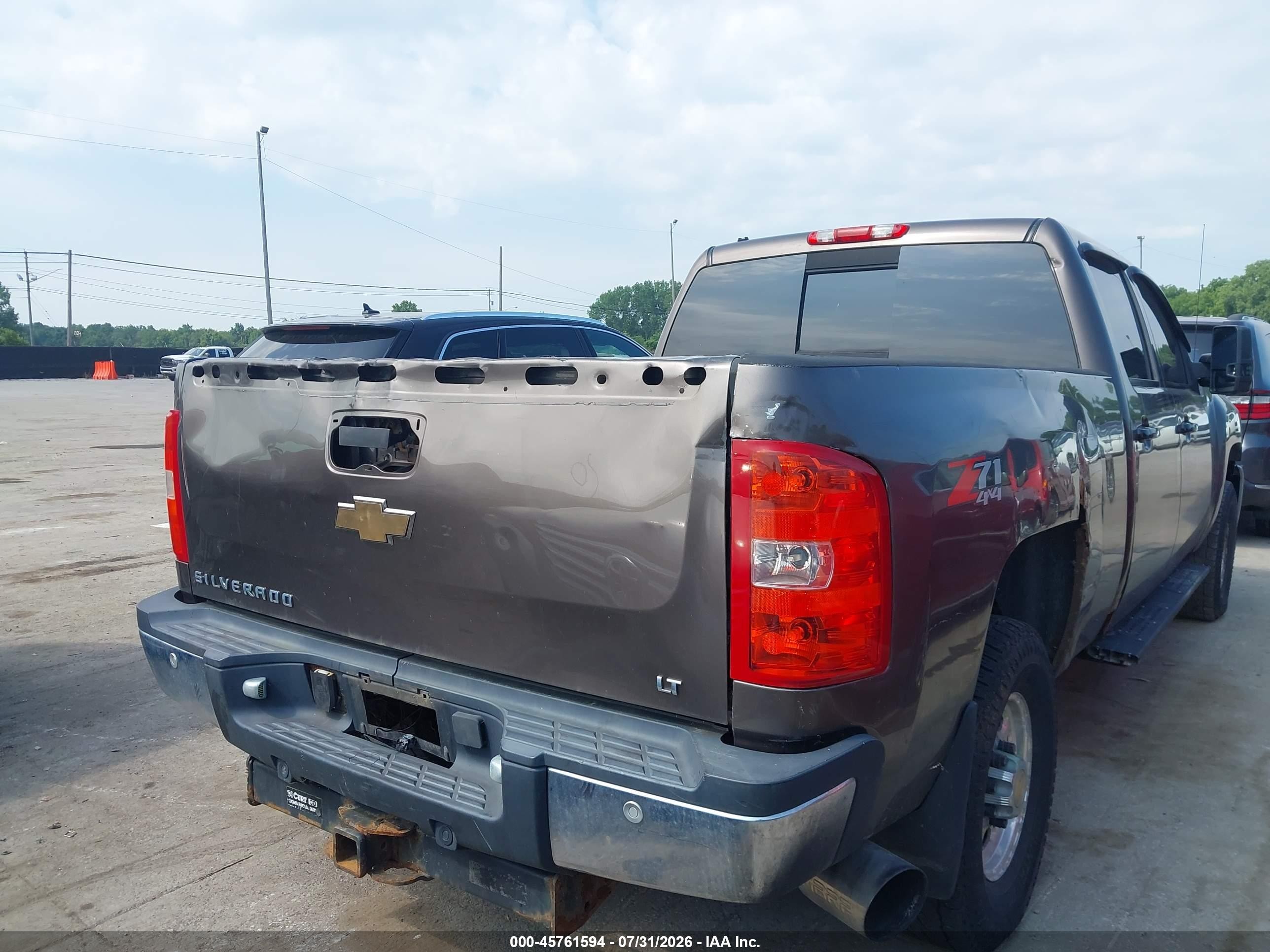 2007 Chevrolet Silverado 2500hd Lt2 Brown vin: 1GCHK23657F524244