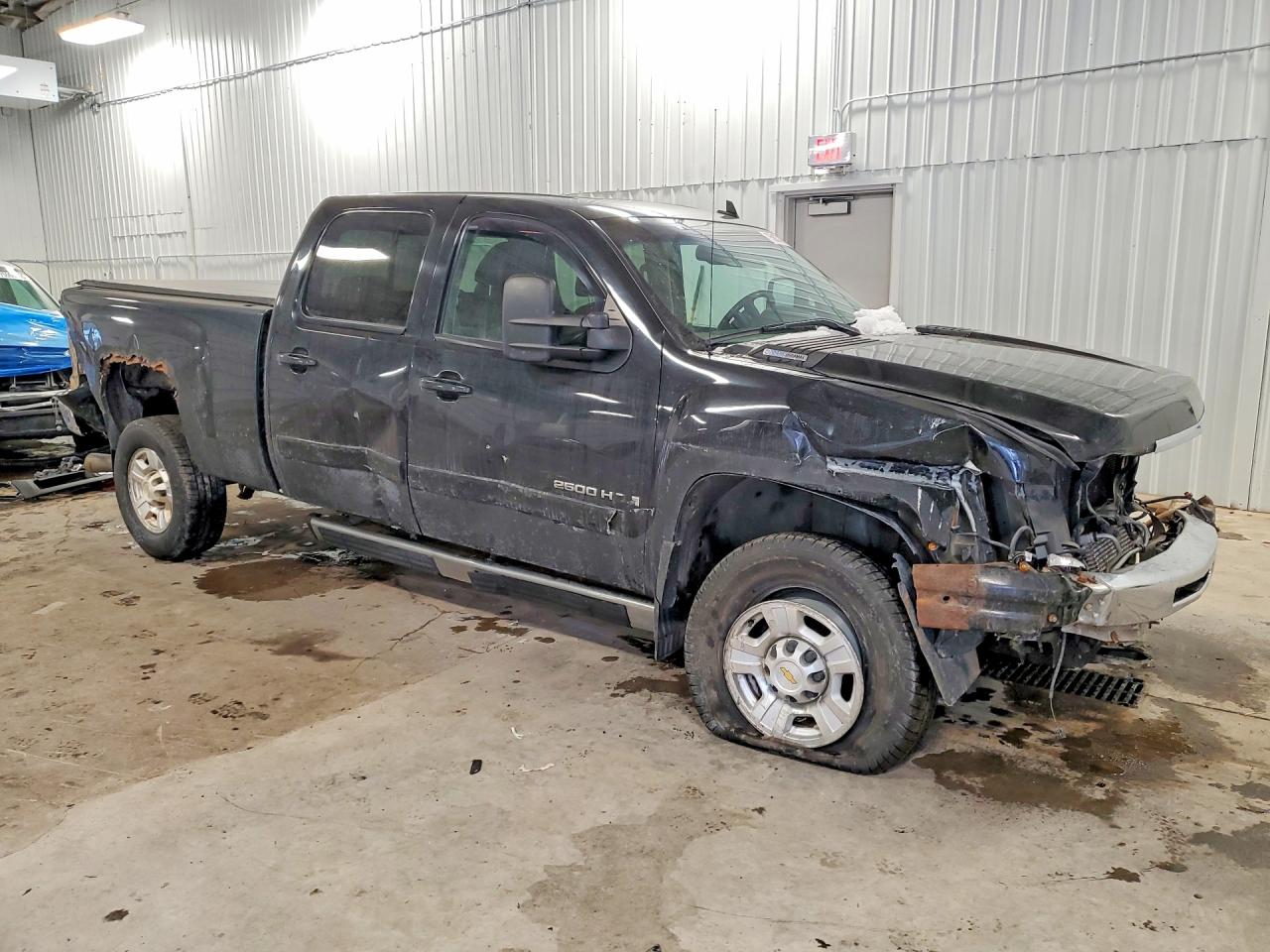 2008 Chevrolet Silverado K2500 Heavy Duty Black vin: 1GCHK23658F140711