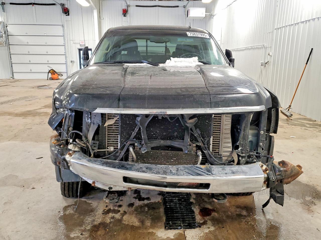 2008 Chevrolet Silverado K2500 Heavy Duty Black vin: 1GCHK23658F140711