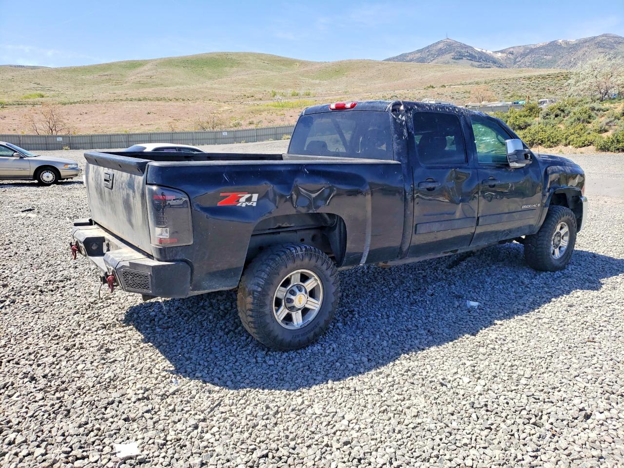 2007 Chevrolet Silverado K2500 Heavy Duty Black vin: 1GCHK23667F530313