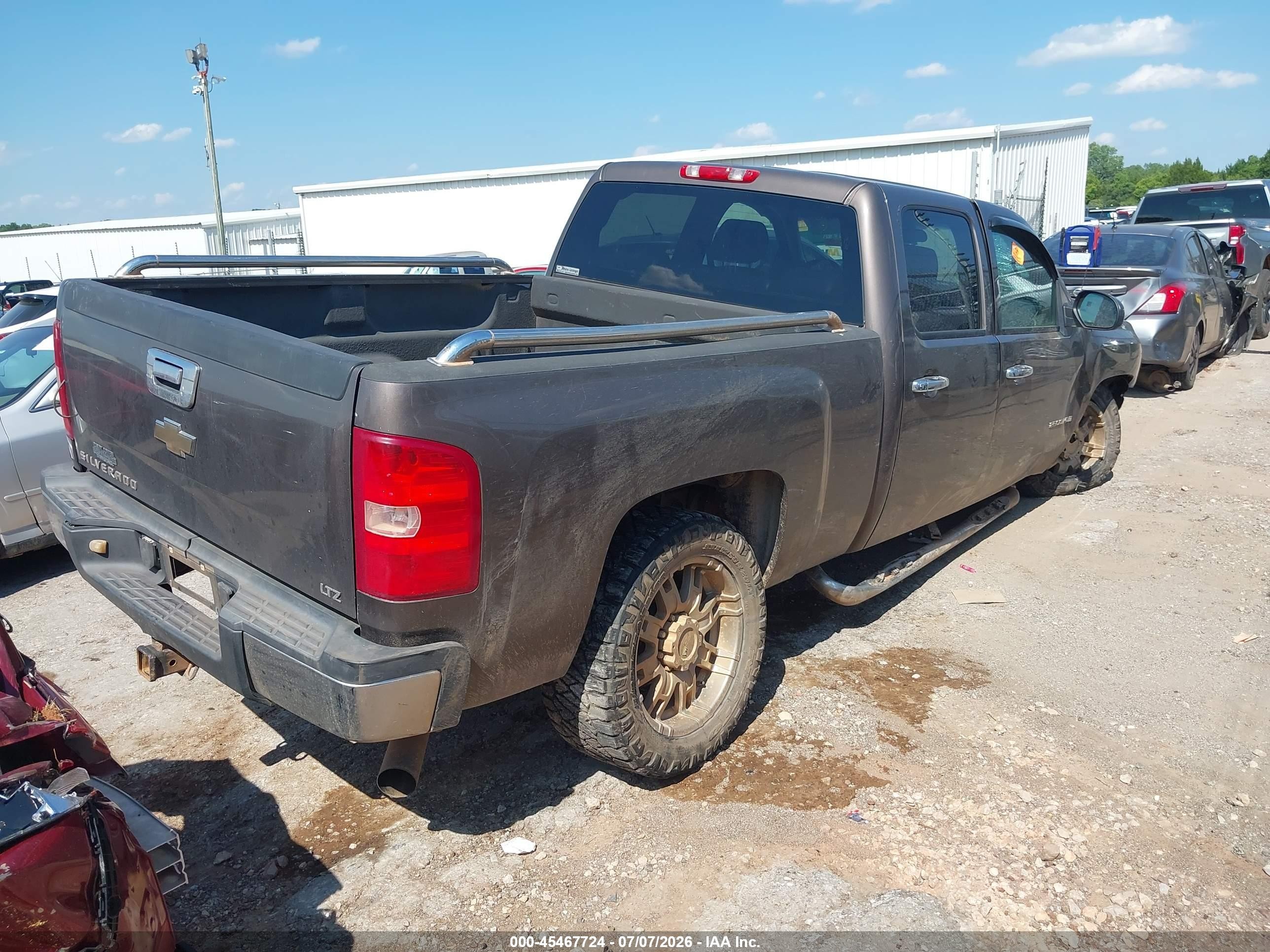 2007 Chevrolet Silverado 2500hd Ltz Gray vin: 1GCHK23667F565529
