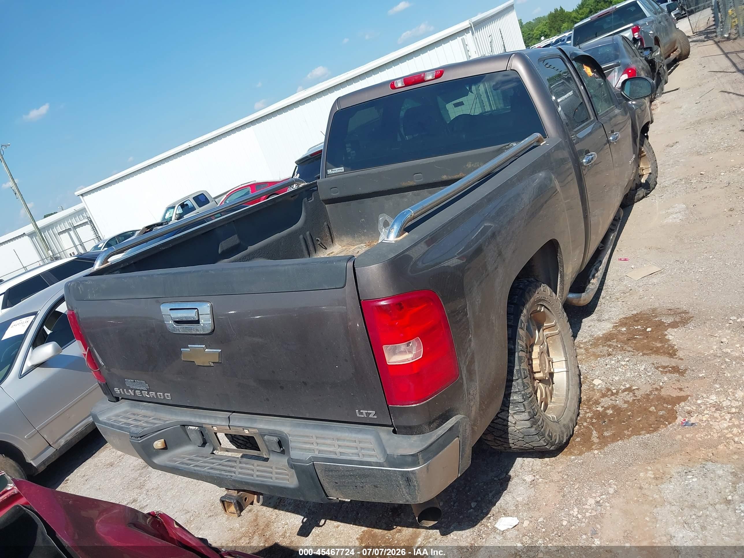 2007 Chevrolet Silverado 2500hd Ltz Gray vin: 1GCHK23667F565529