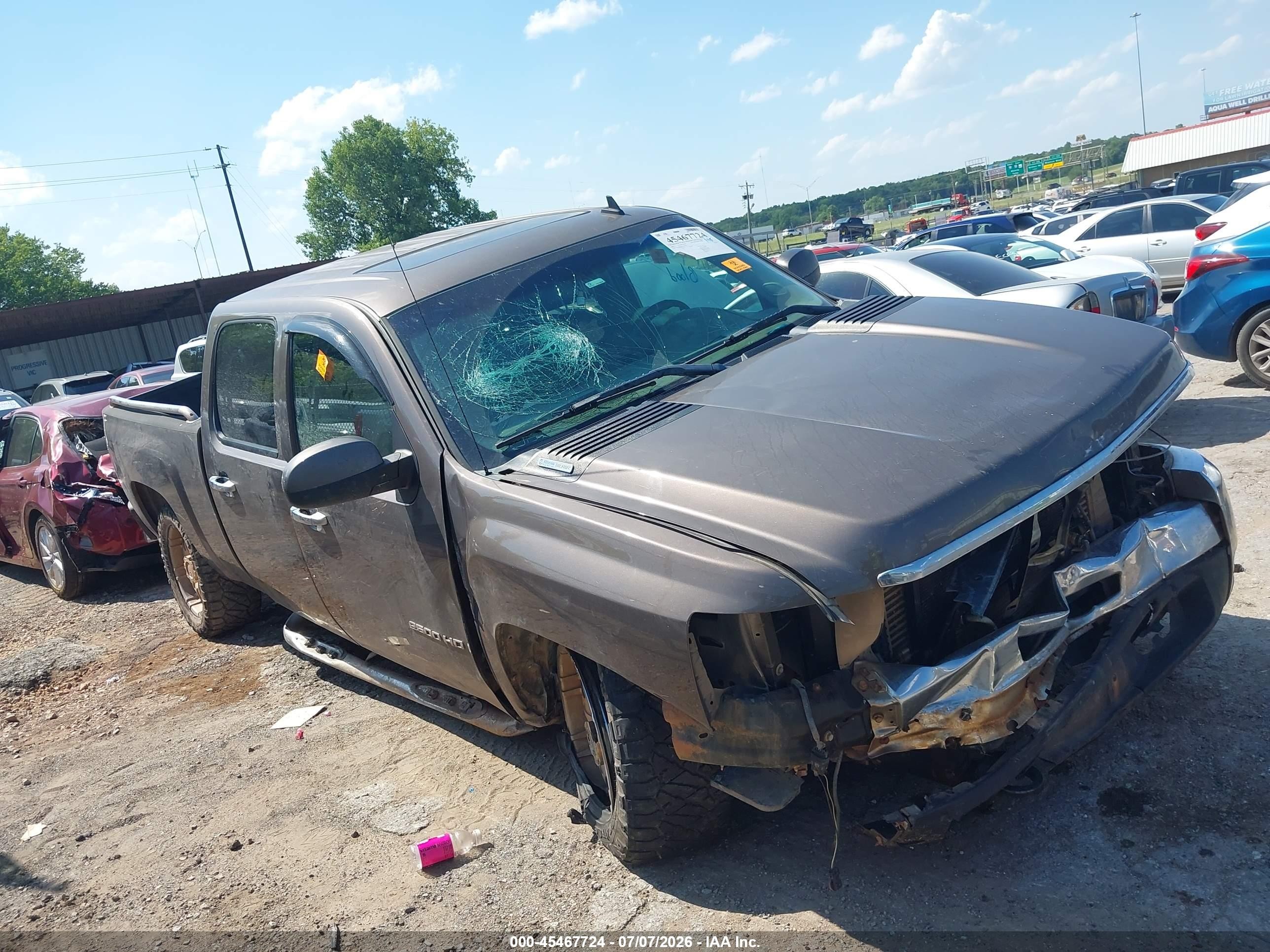 2007 Chevrolet Silverado 2500hd Ltz Gray vin: 1GCHK23667F565529