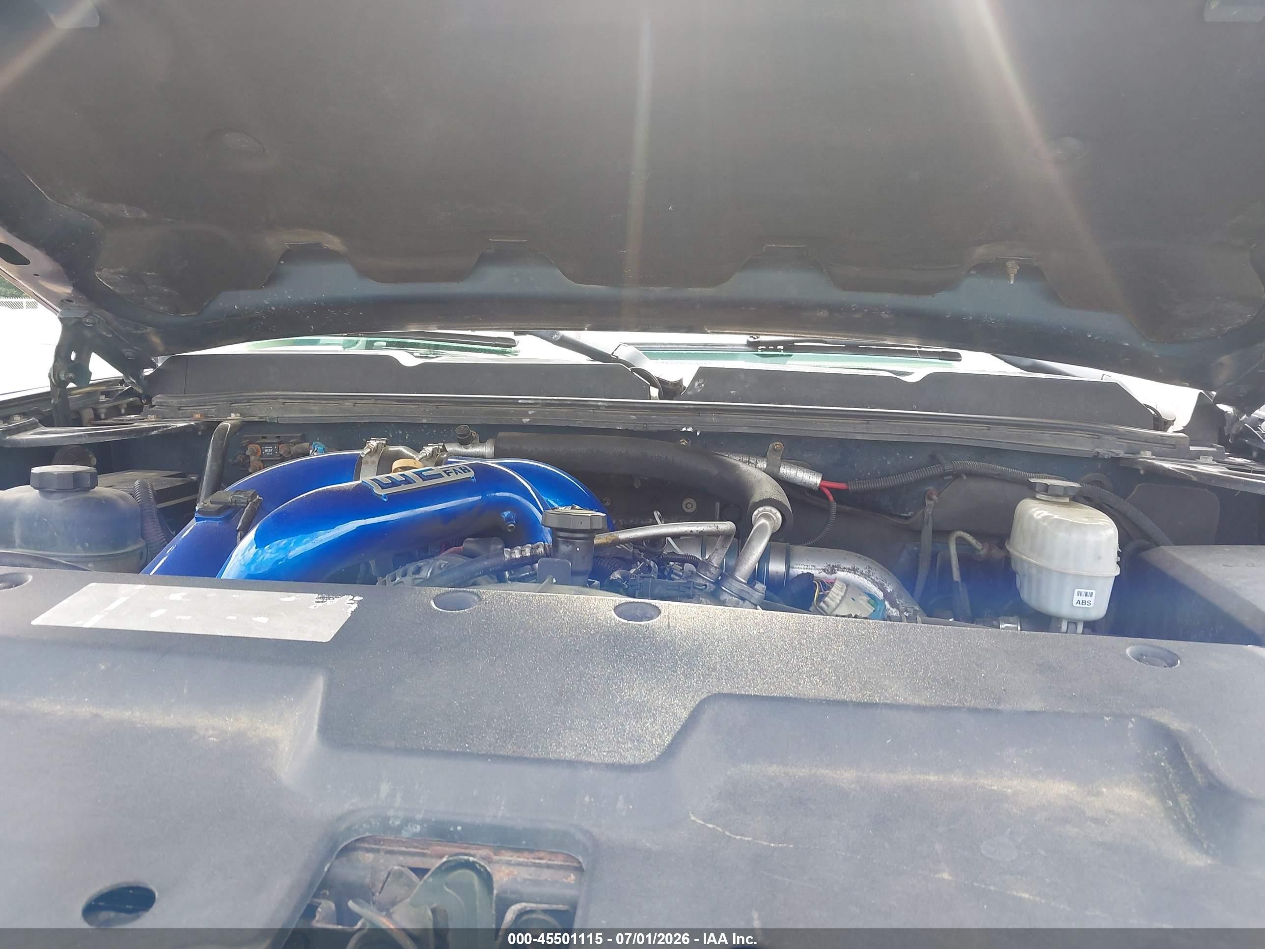 2008 Chevrolet Silverado 2500hd Lt1 Blue vin: 1GCHK23668F111816
