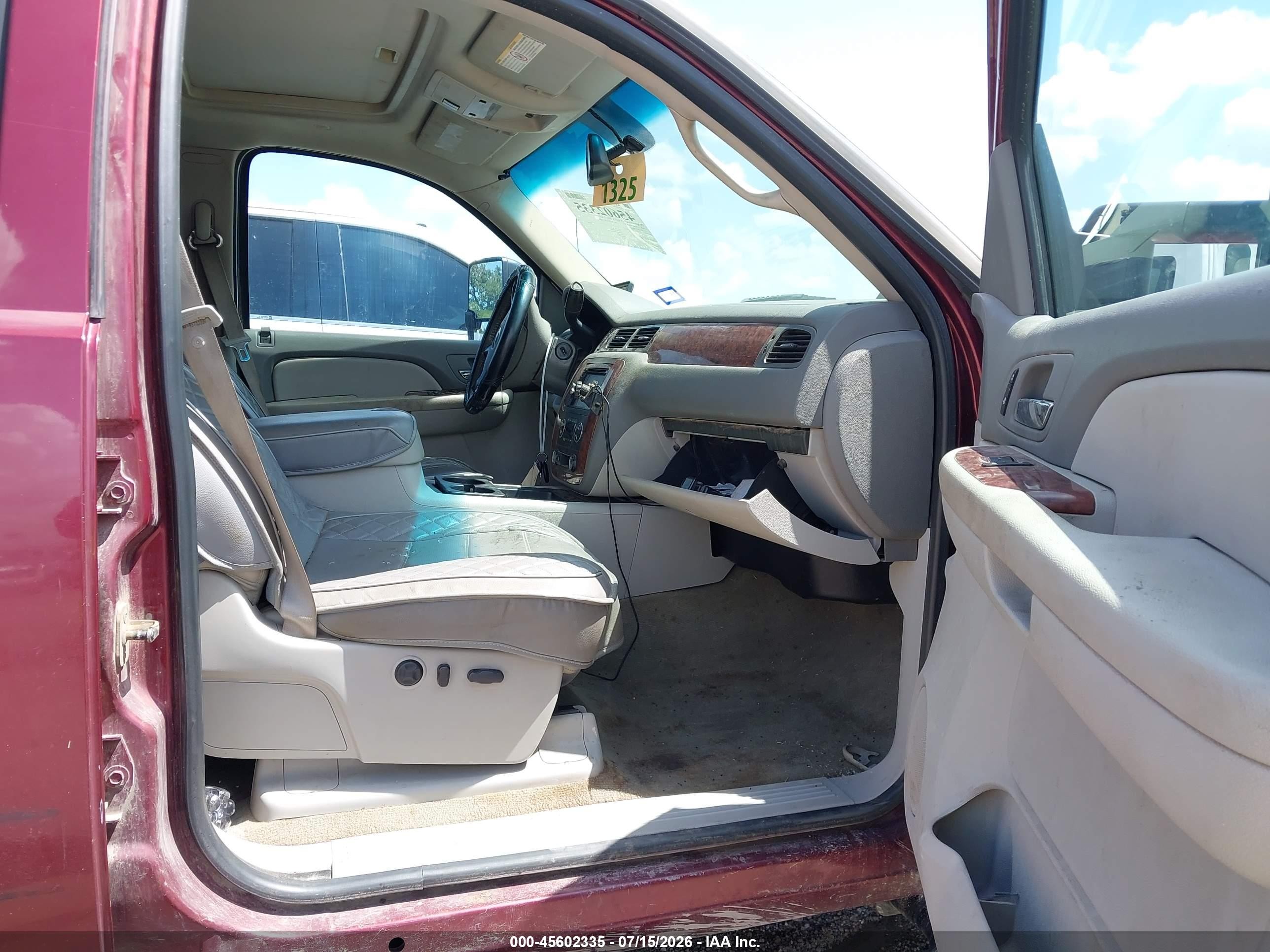 2008 Chevrolet Silverado 2500hd Ltz Maroon vin: 1GCHK23668F205114