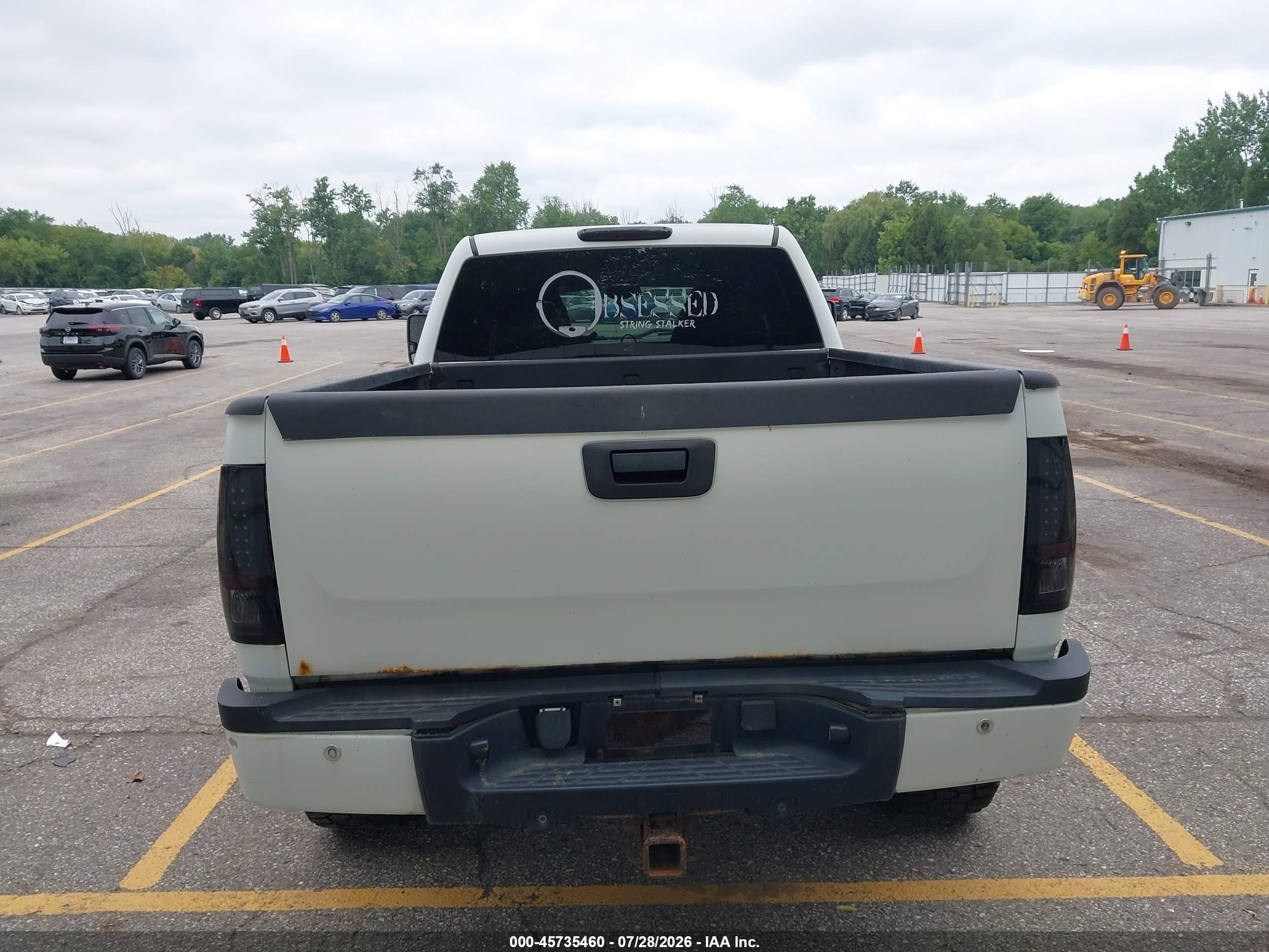 2007 Chevrolet Silverado 2500hd Ltz White vin: 1GCHK23677F560419