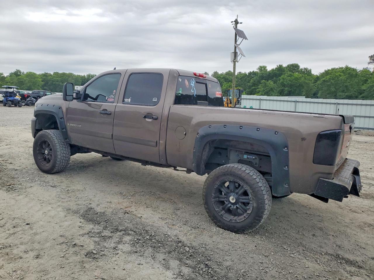 2008 Chevrolet Silverado K2500 Heavy Duty Brown vin: 1GCHK23678F104650