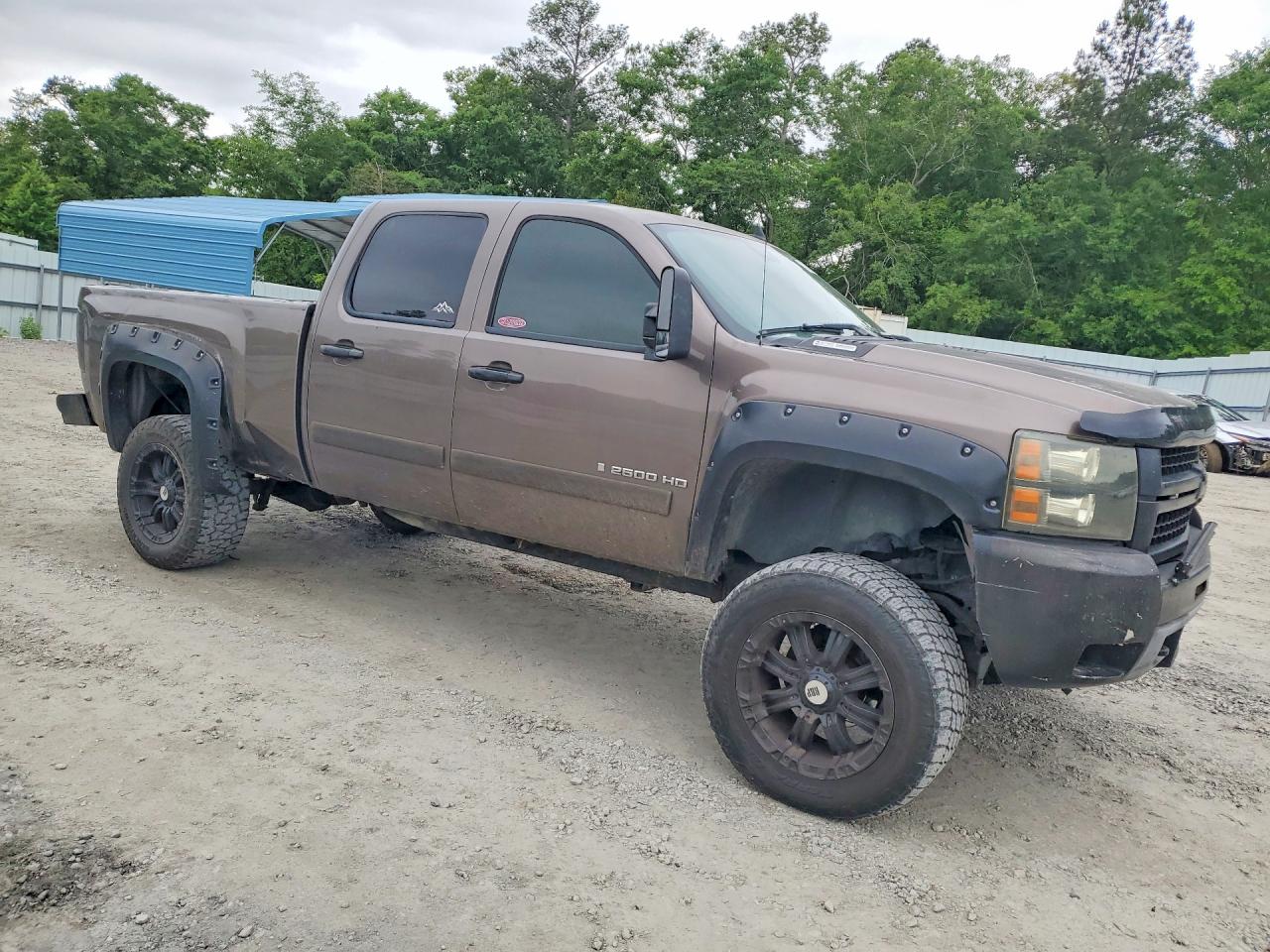 2008 Chevrolet Silverado K2500 Heavy Duty Brown vin: 1GCHK23678F104650