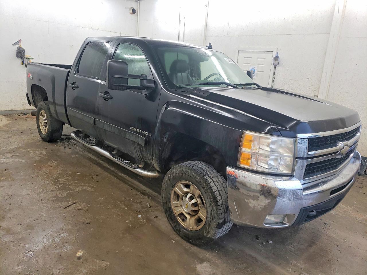 2008 Chevrolet Silverado K2500 Heavy Duty Black vin: 1GCHK23678F160989