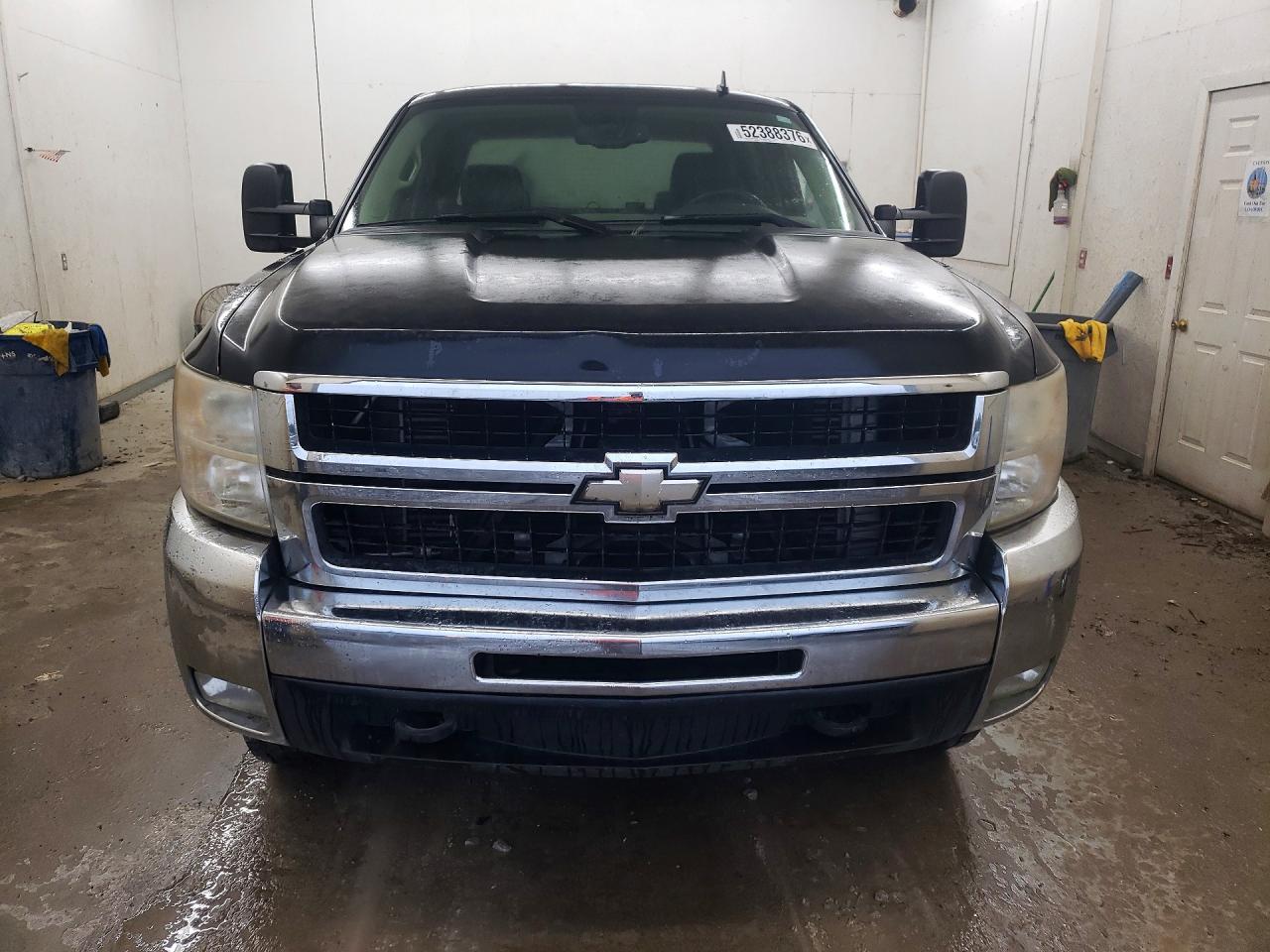 2008 Chevrolet Silverado K2500 Heavy Duty Black vin: 1GCHK23678F160989
